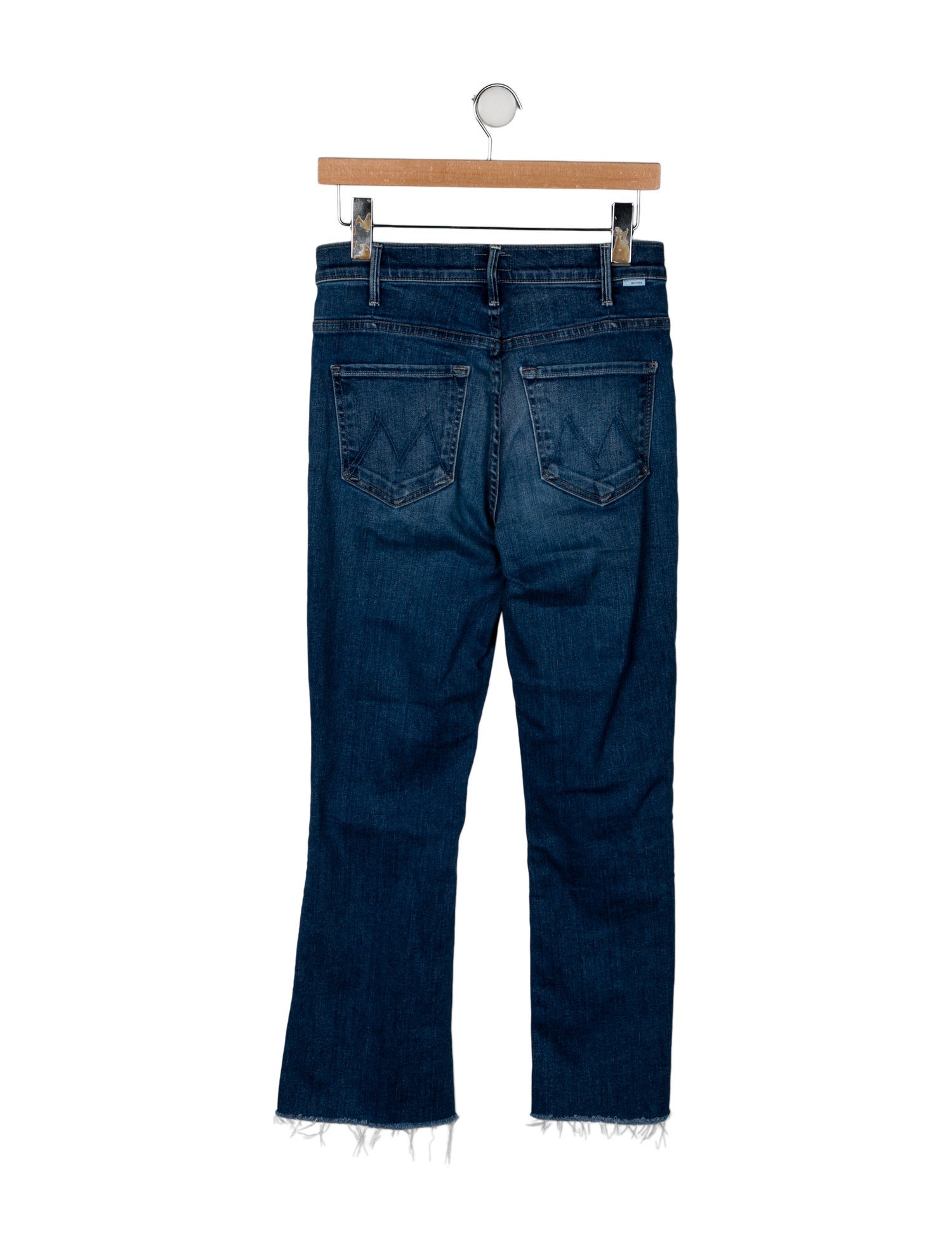 Mother Mid-Rise Wide Leg Jeans