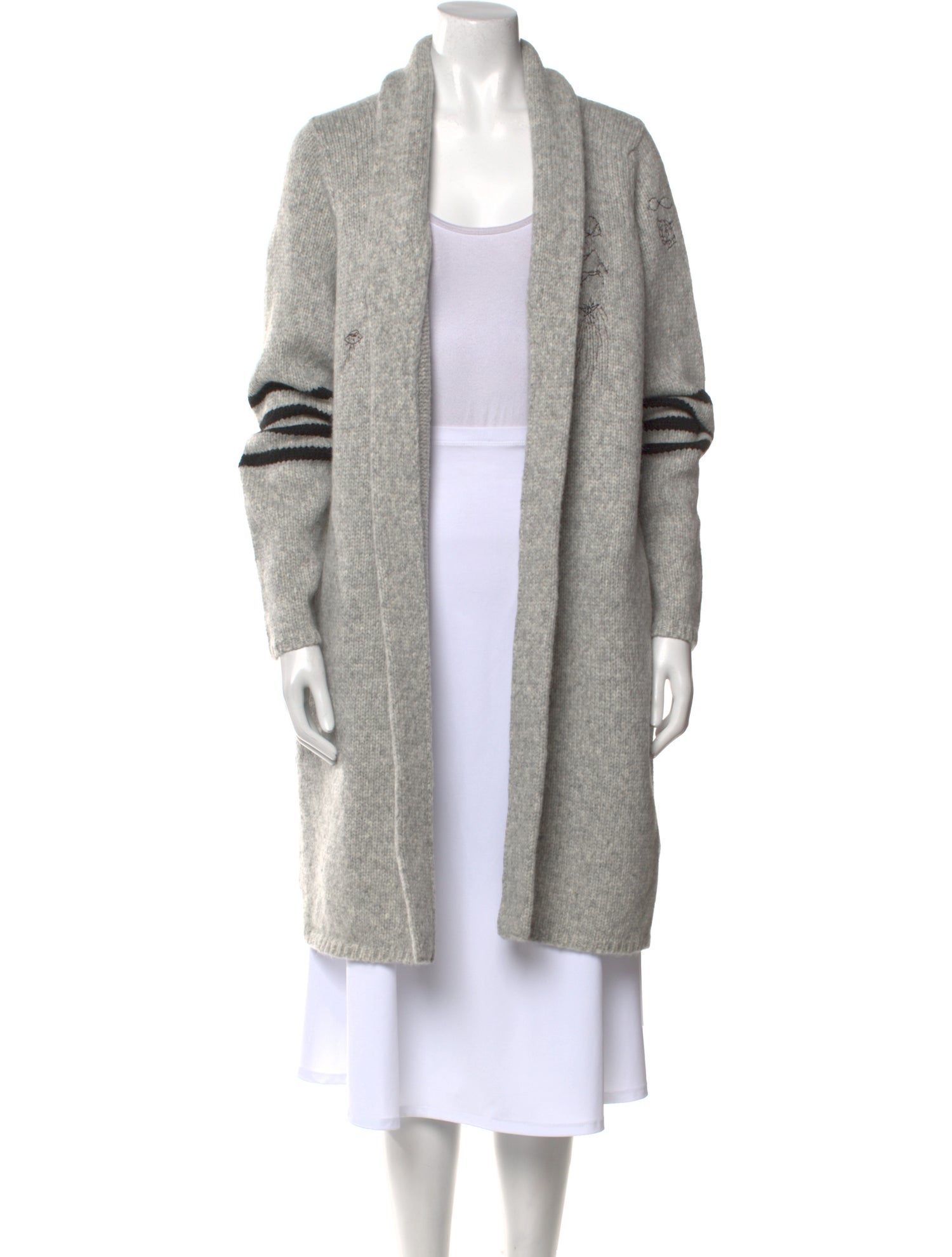 Mother Alpaca Striped Sweater