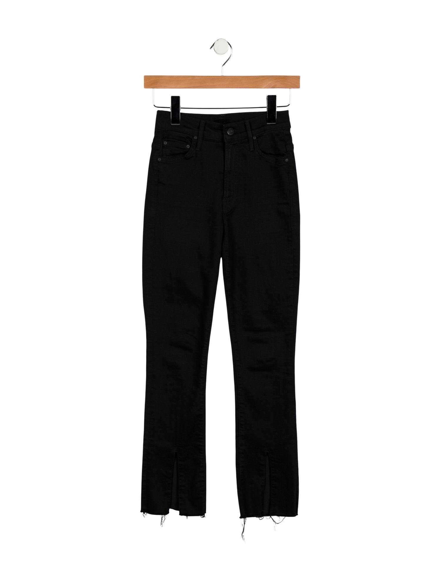 Mother Mid-Rise Straight Leg Jeans