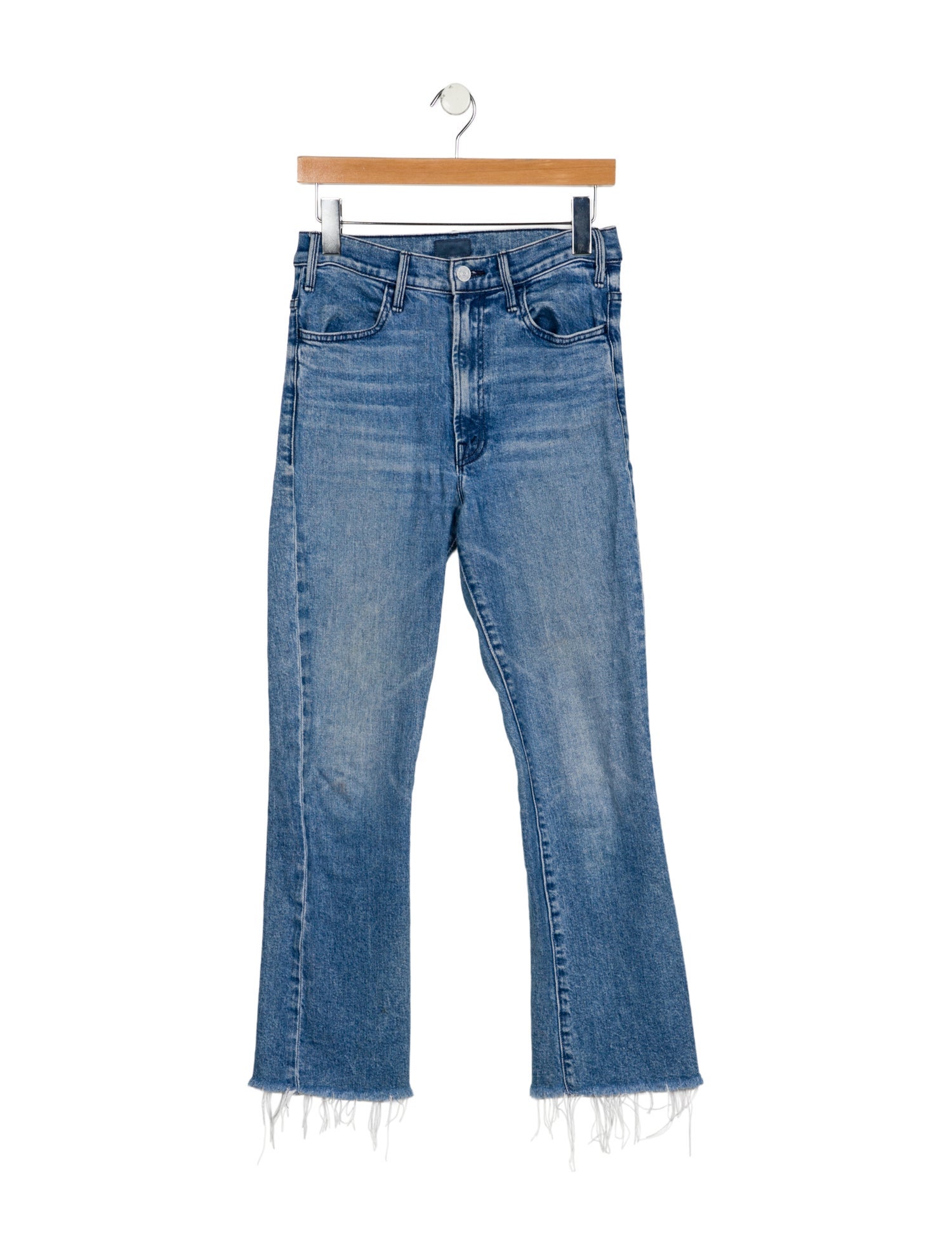 Mother High-Rise Wide Leg Jeans