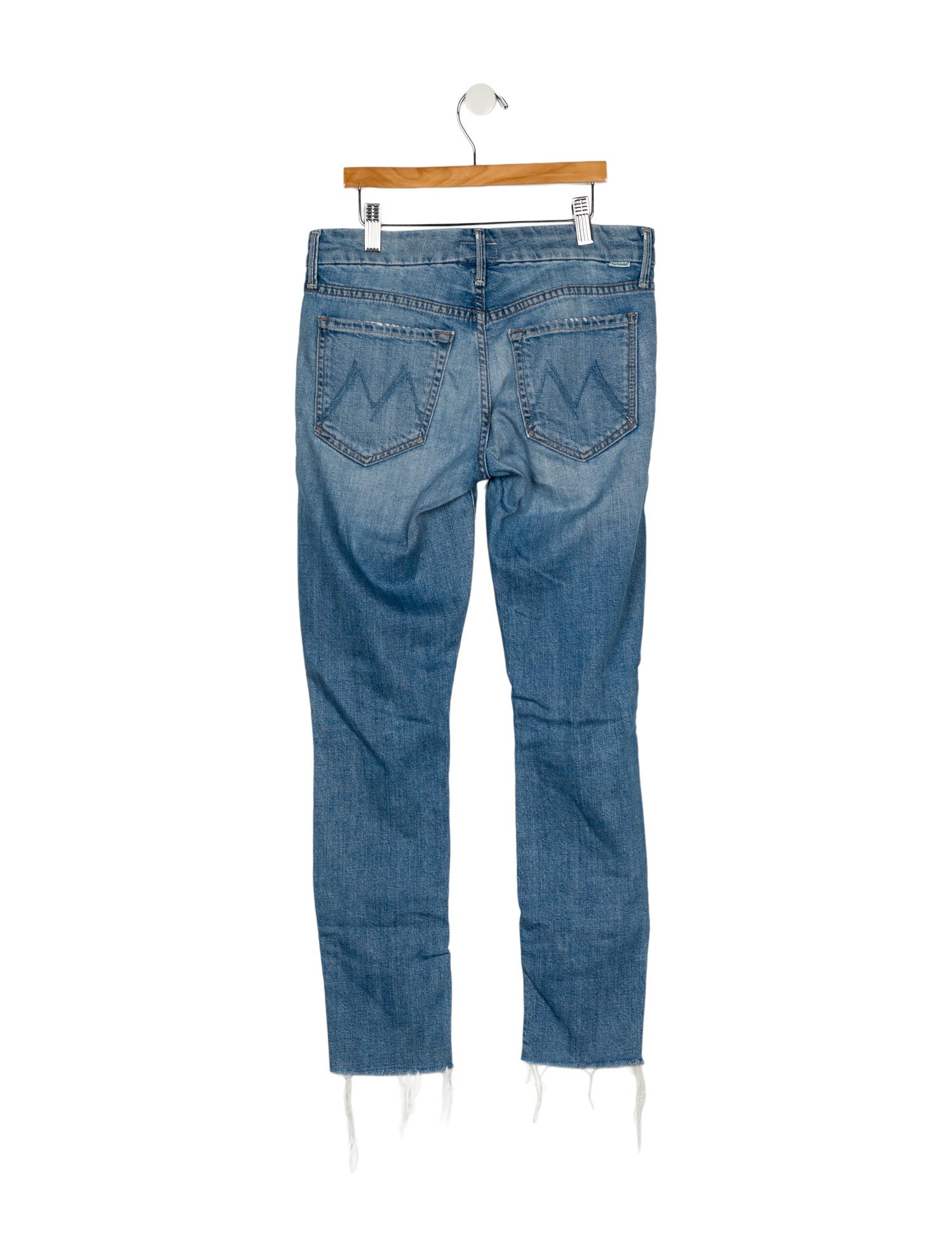Mother Mid-Rise Skinny Leg Jeans