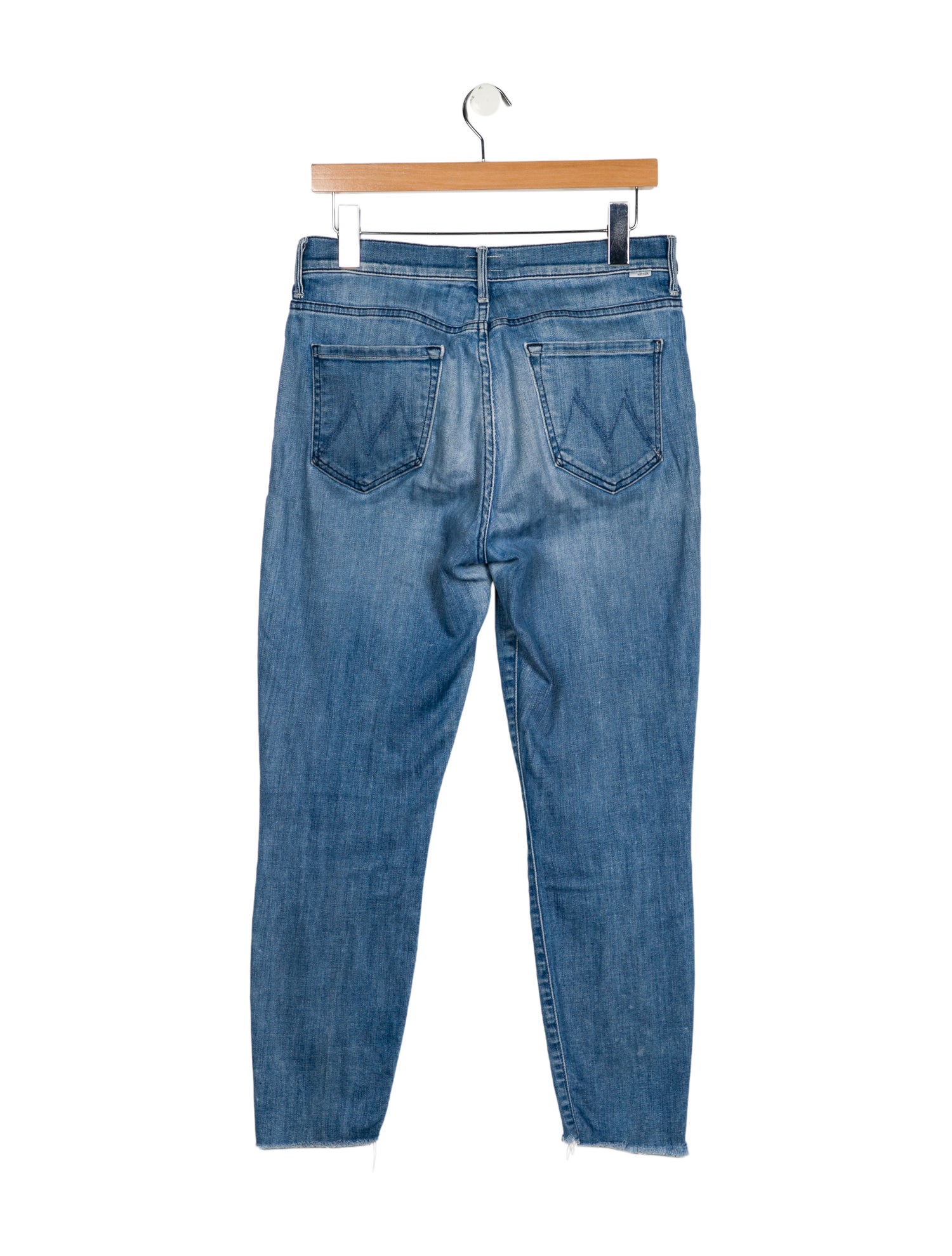 Mother Mid-Rise Skinny Leg Jeans