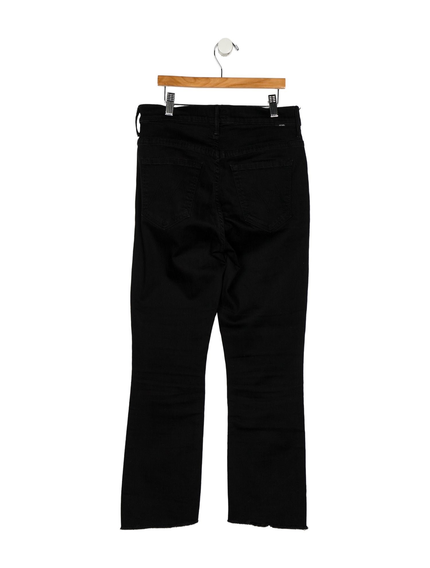 Mother Mid-Rise Straight Leg Jeans