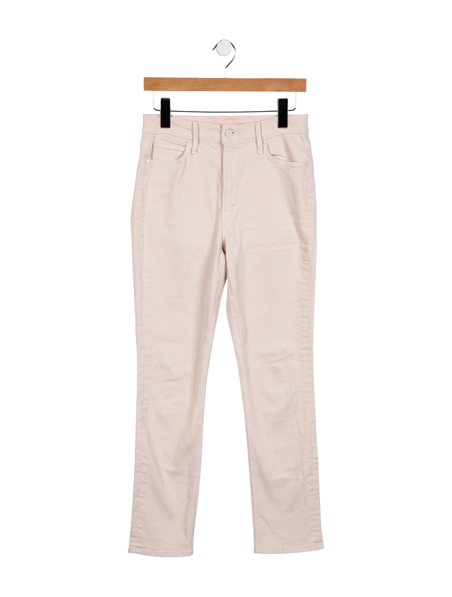 Mother High-Rise Straight Leg Jeans