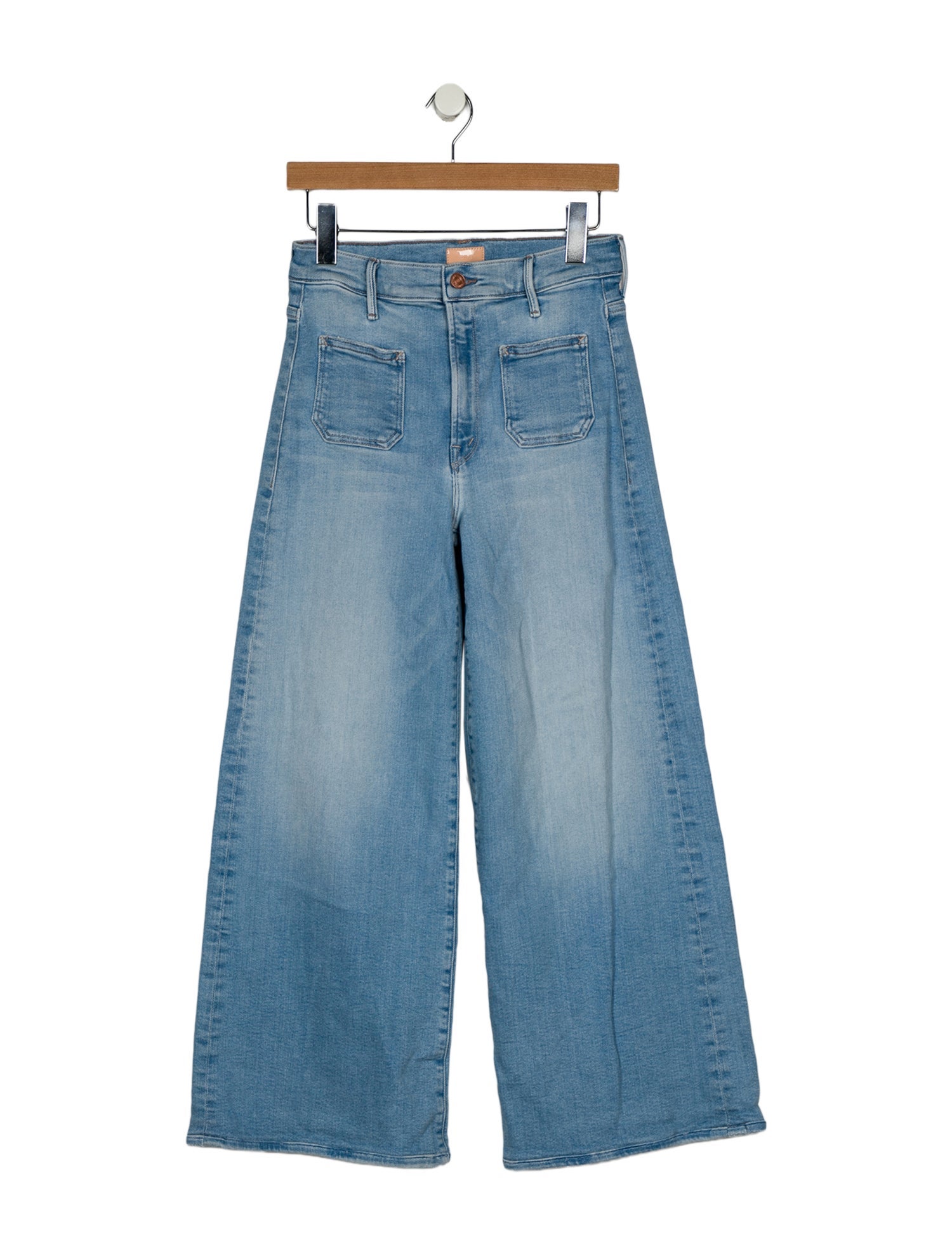 Mother High-Rise Wide Leg Jeans