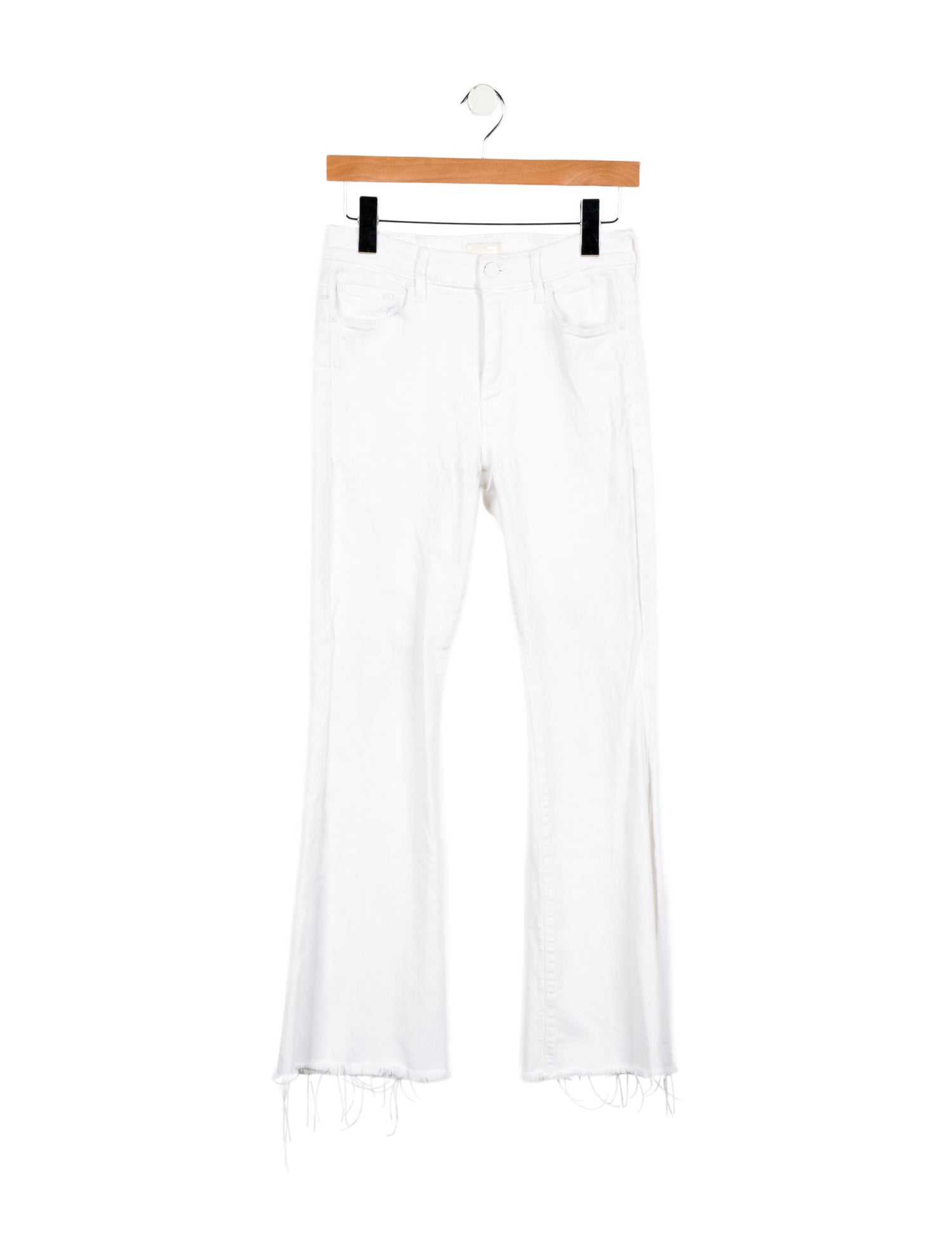 Mother Mid-Rise Wide Leg Jeans