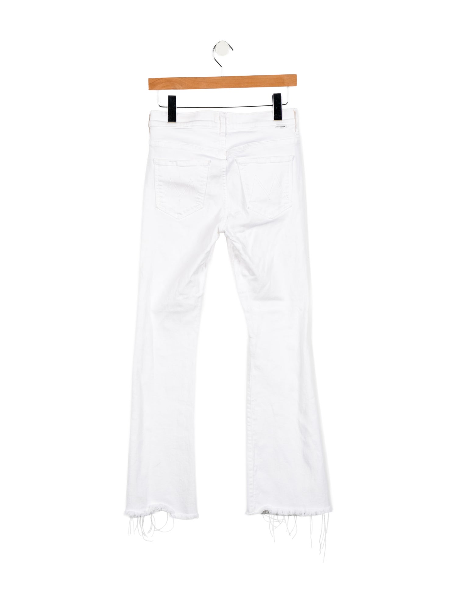 Mother Mid-Rise Wide Leg Jeans