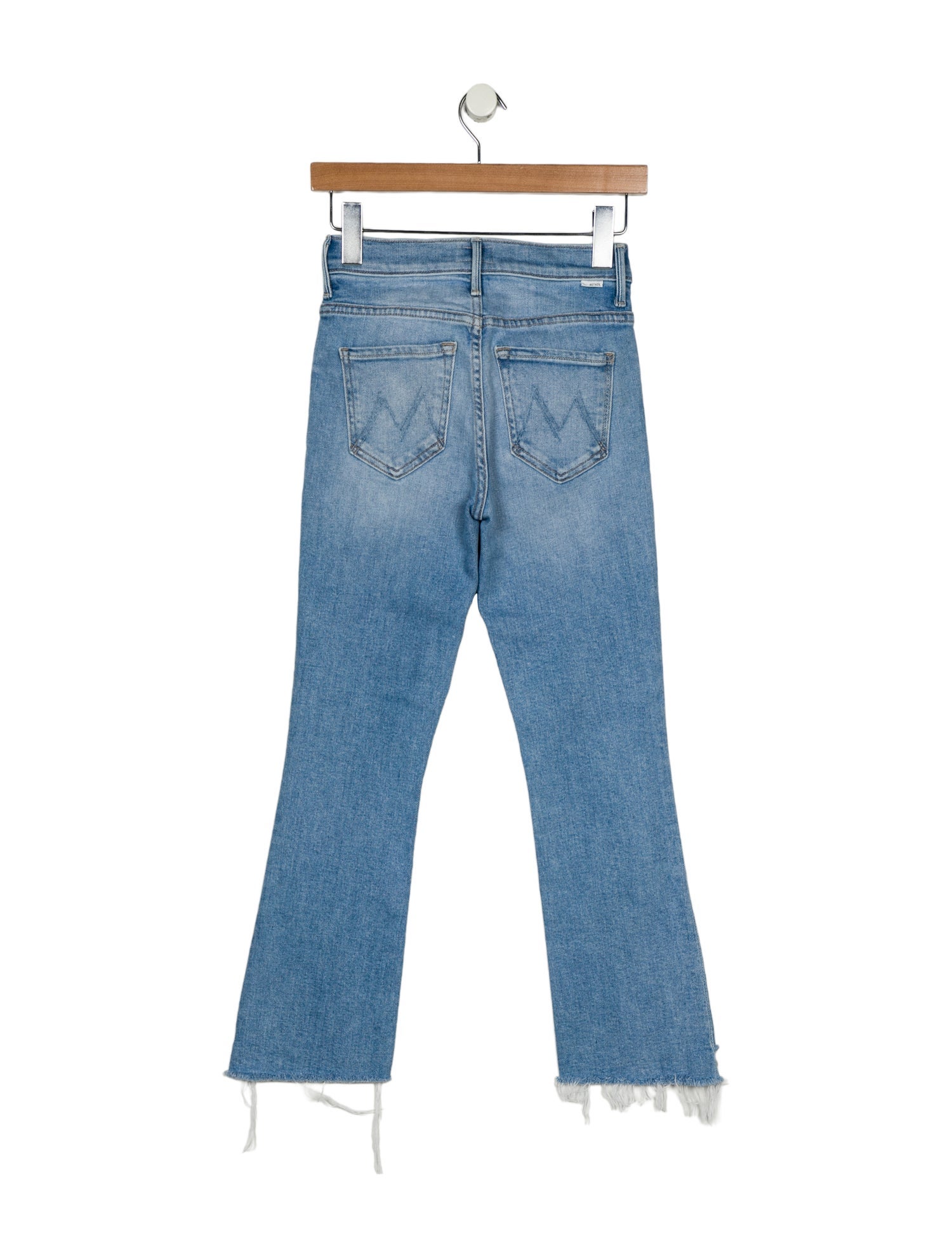 Mother Mid-Rise Straight Leg Jeans