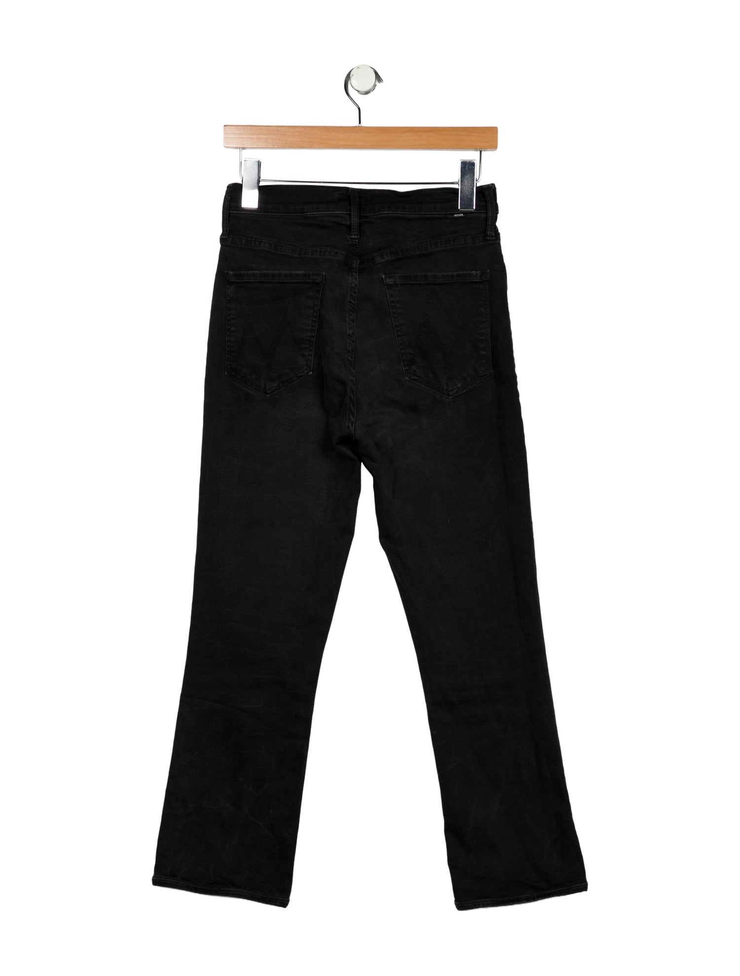 Mother Mid-Rise Straight Leg Jeans