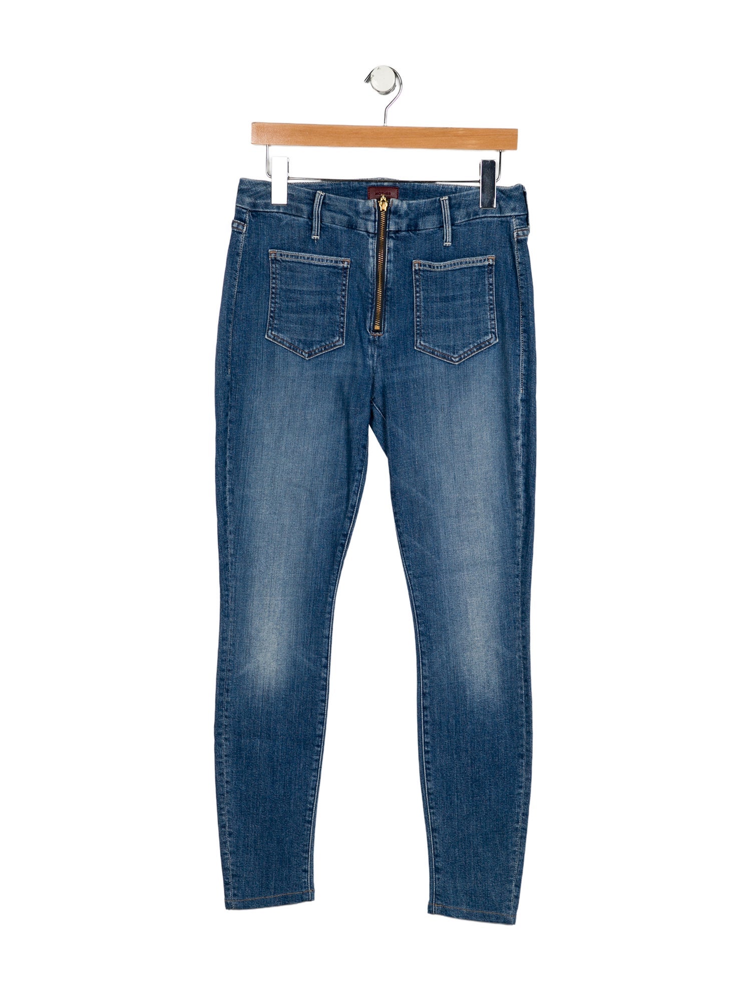 Mother High-Rise Skinny Leg Jeans