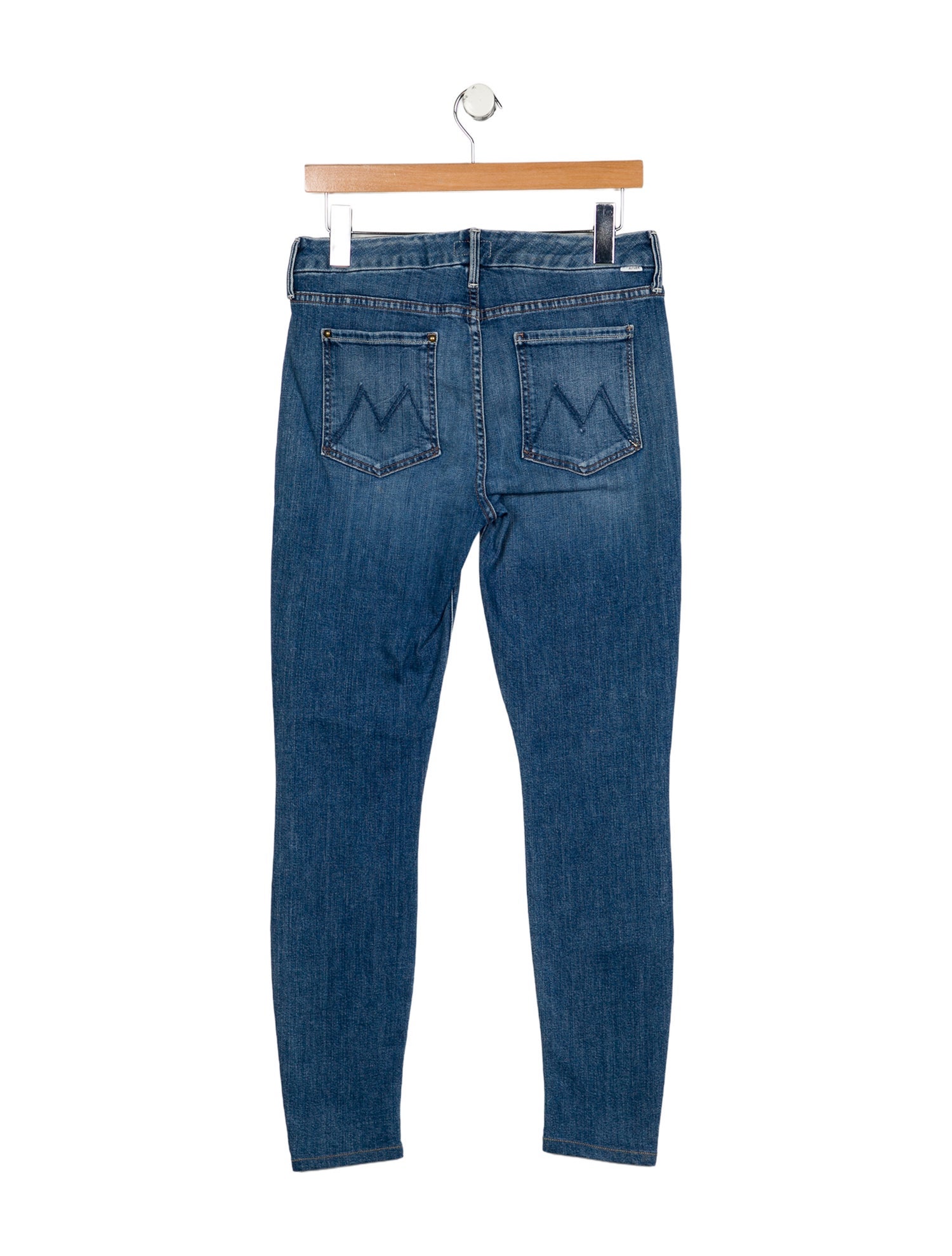 Mother High-Rise Skinny Leg Jeans