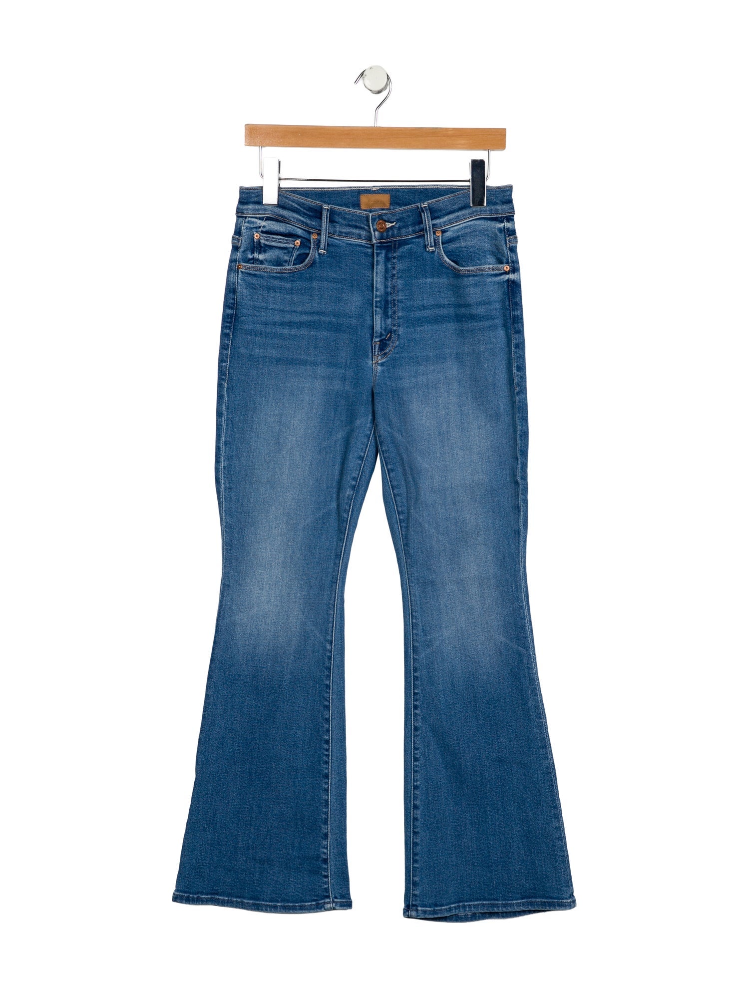 Mother High-Rise Wide Leg Jeans
