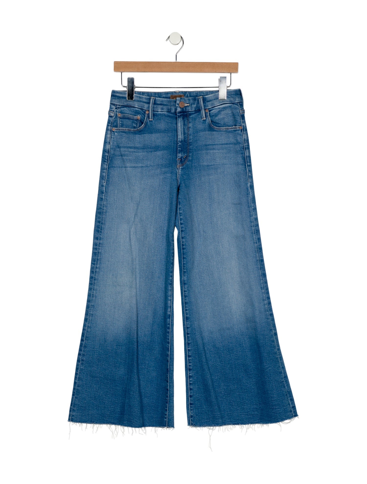 Mother High-Rise Wide Leg Jeans