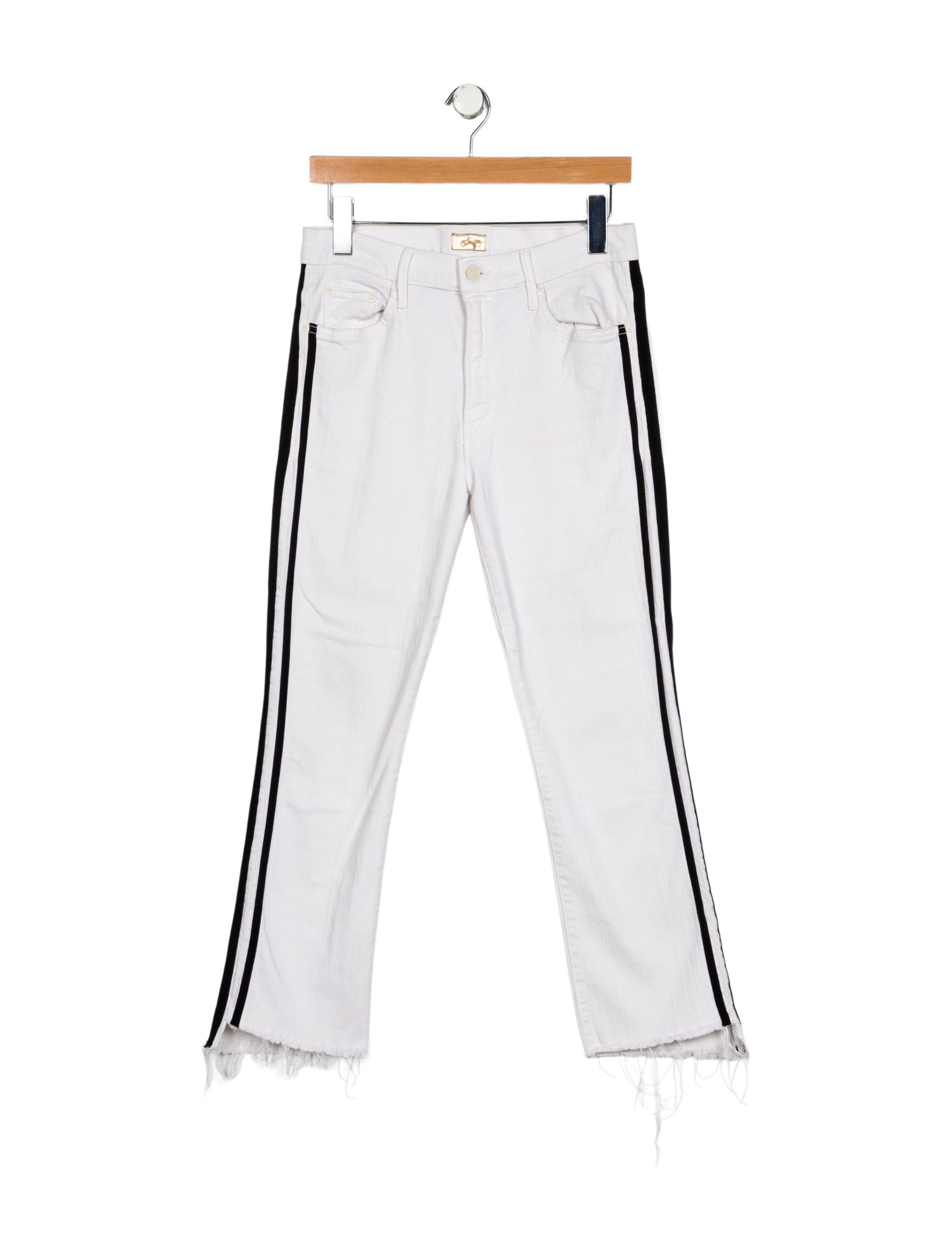 Mother High-Rise Straight Leg Jeans