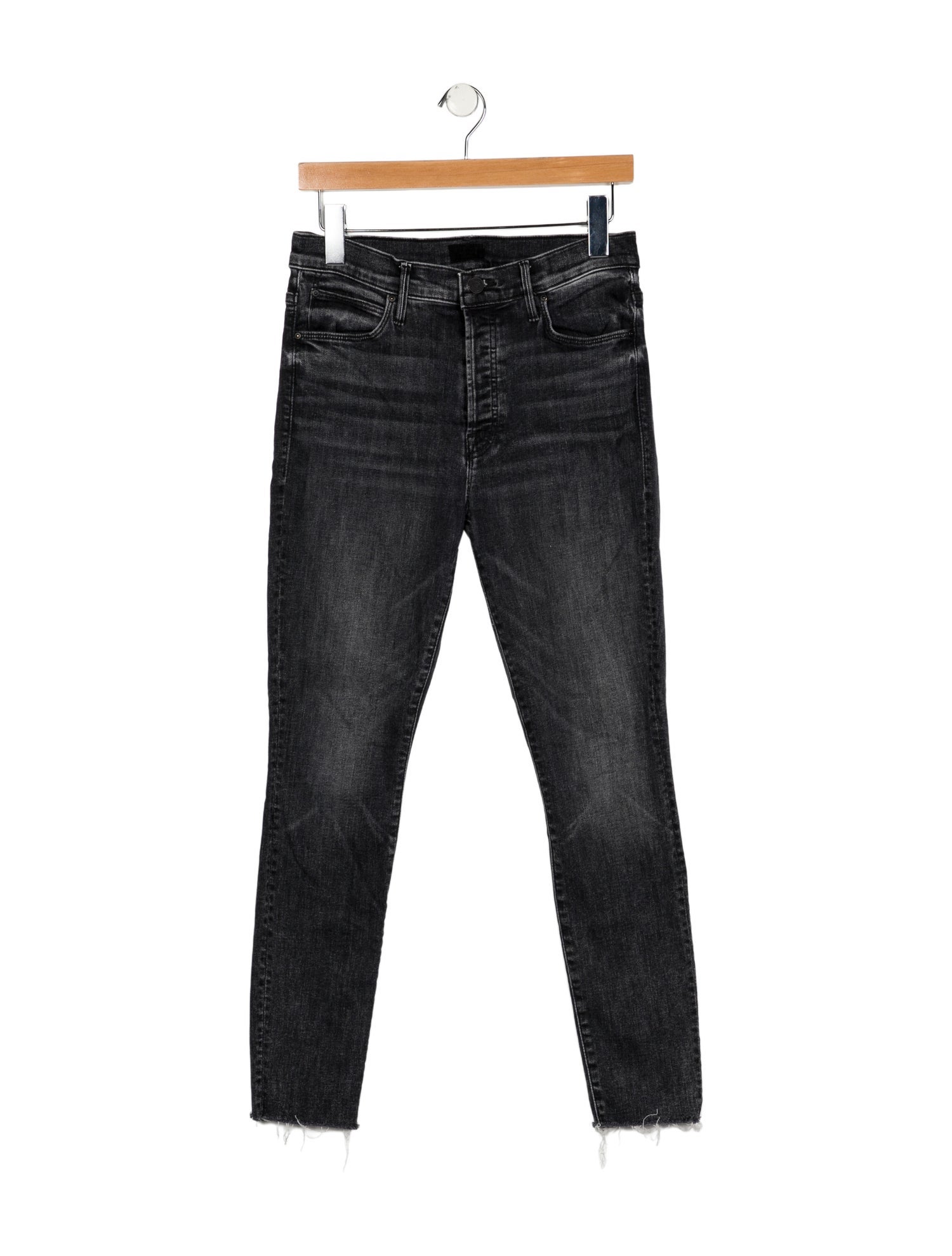 Mother Mid-Rise Skinny Leg Jeans