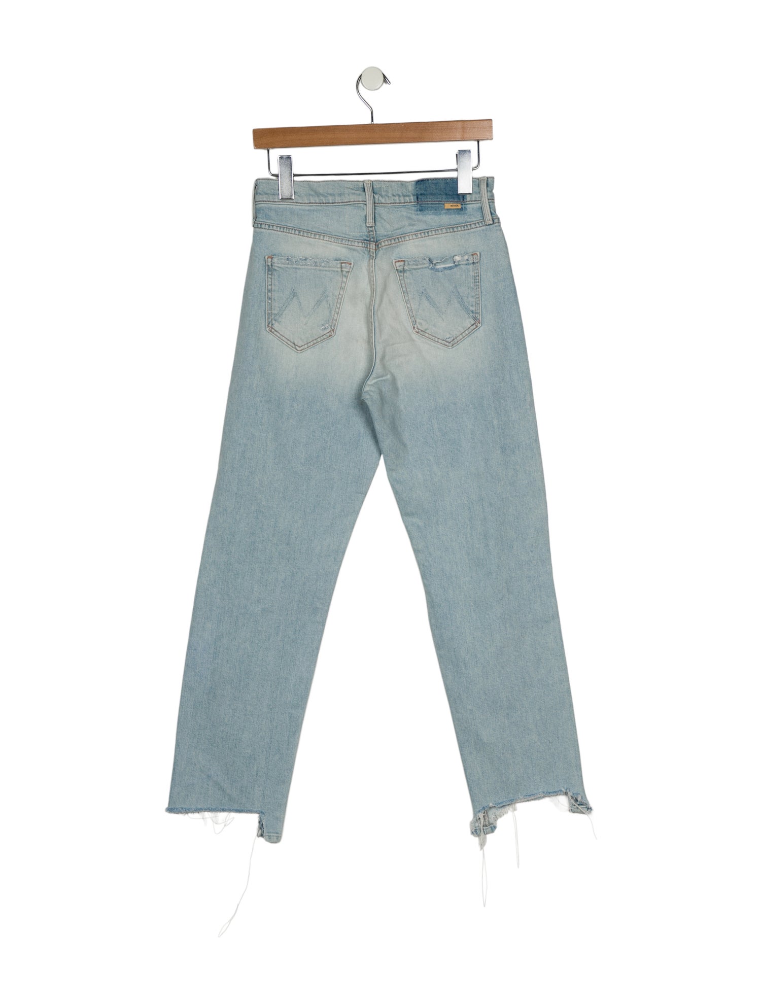 Mother High-Rise Straight Leg Jeans