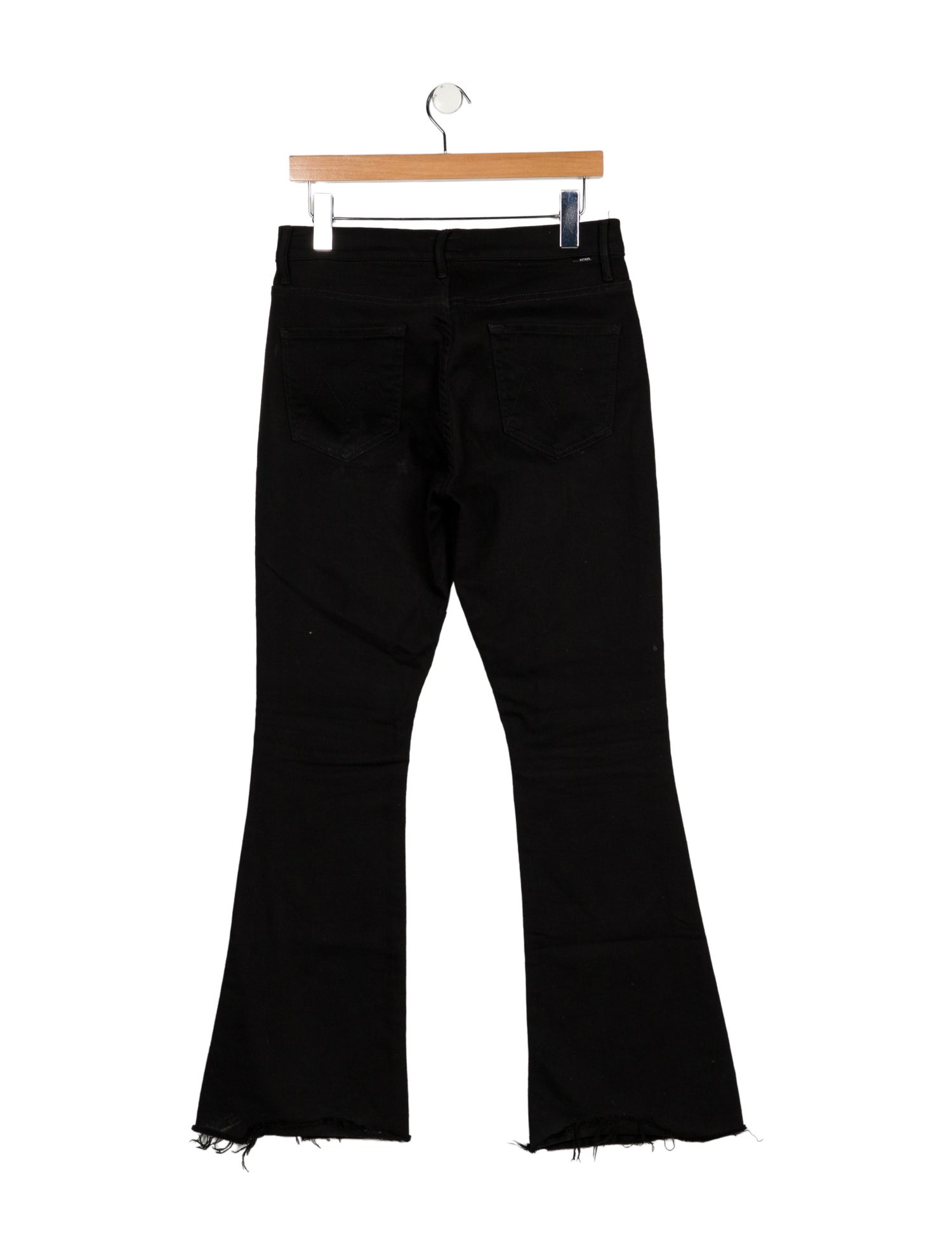 Mother Mid-Rise Wide Leg Jeans