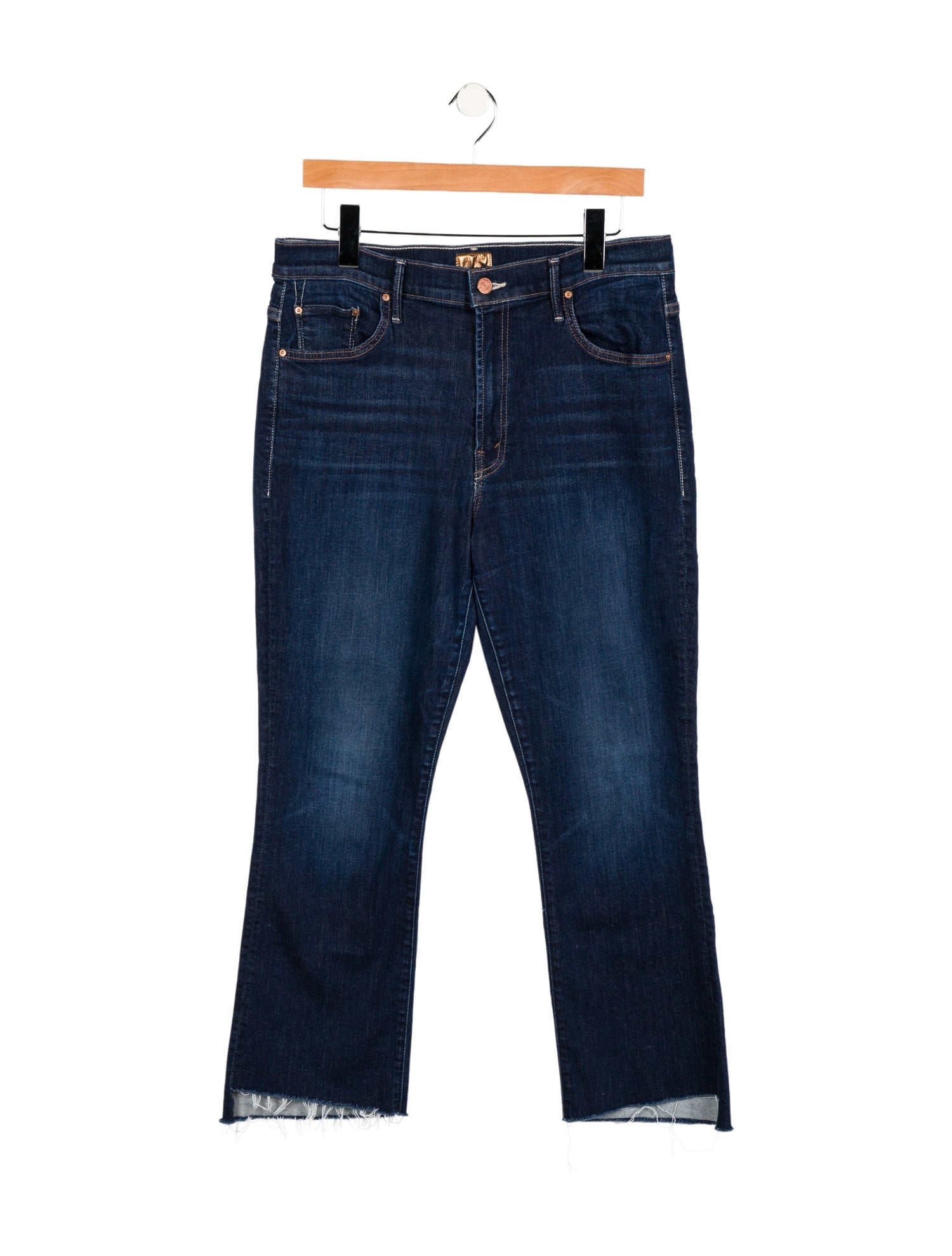 Mother High-Rise Straight Leg Jeans