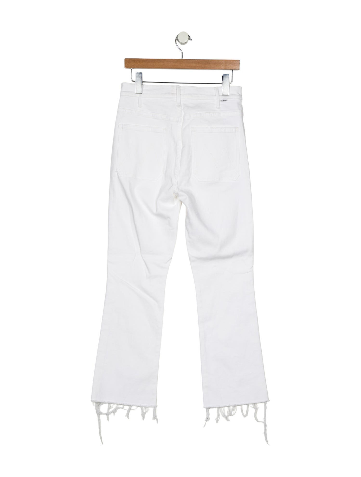 Mother Mid-Rise Straight Leg Jeans