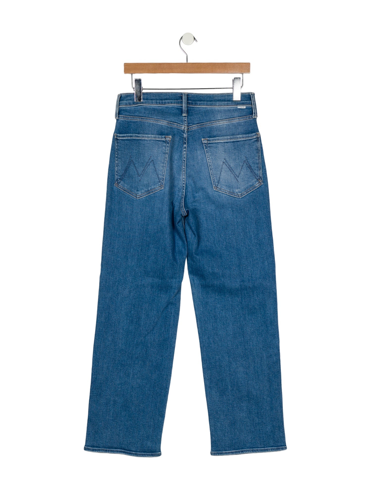 Mother High-Rise Straight Leg Jeans