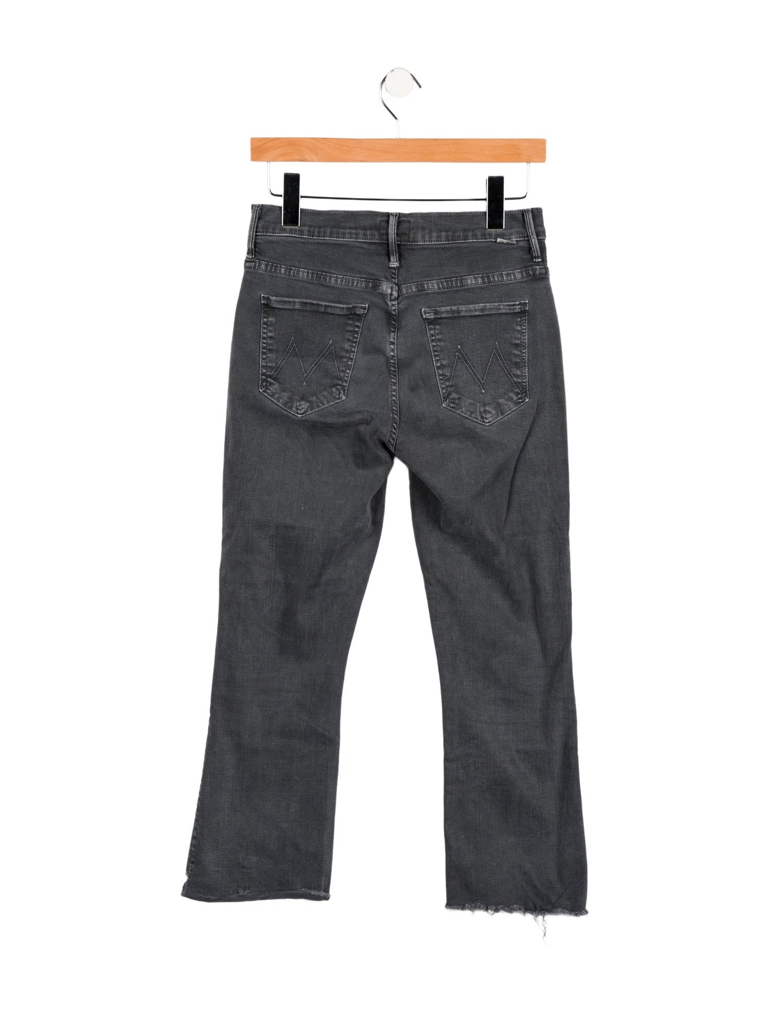 Mother Mid-Rise Straight Leg Jeans
