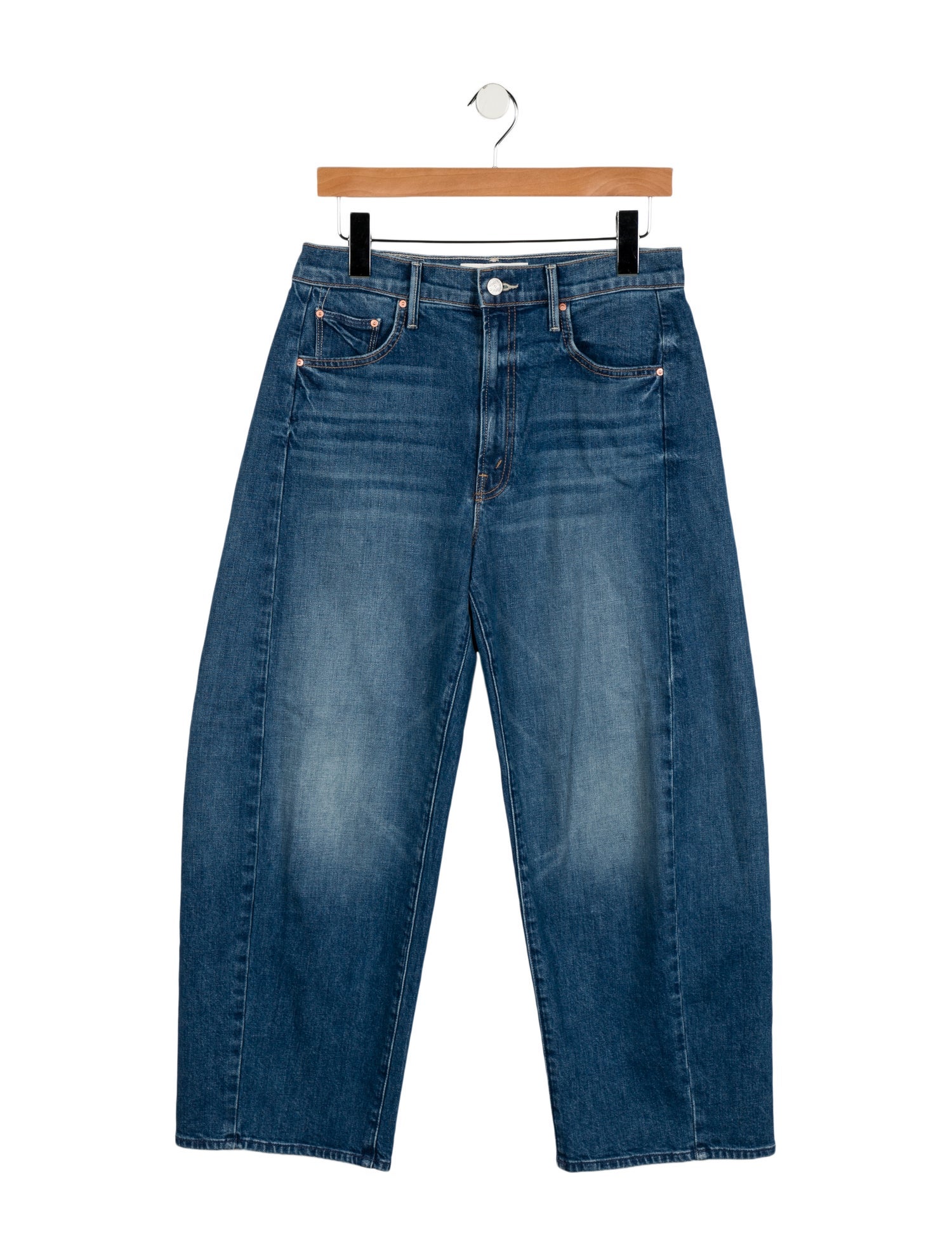 Mother High-Rise Wide Leg Jeans