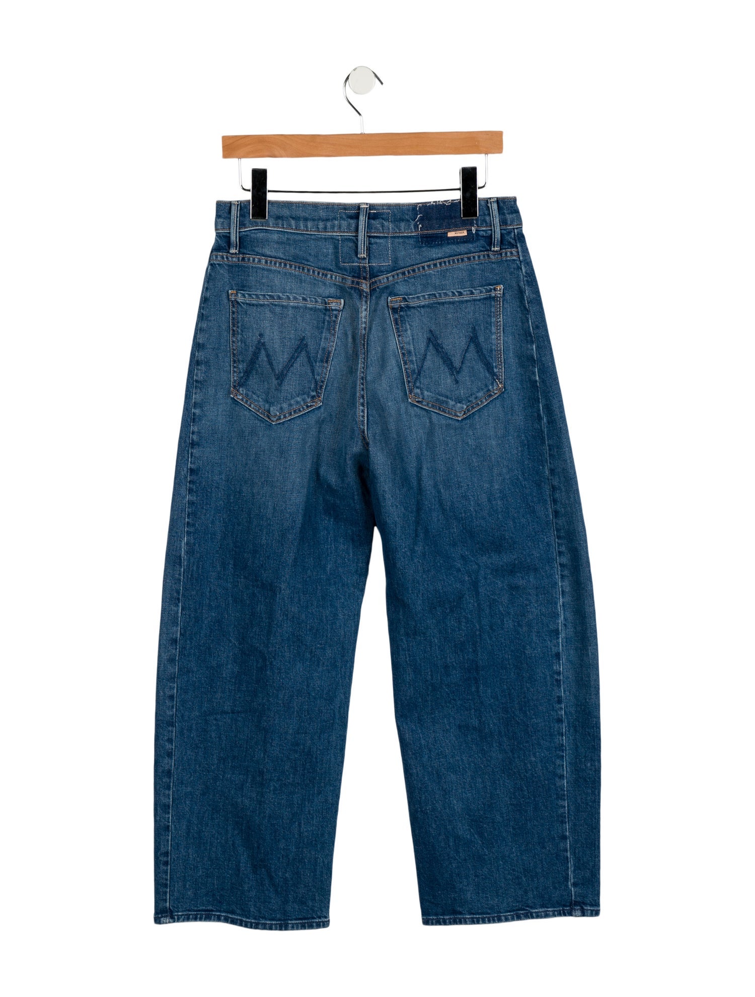Mother High-Rise Wide Leg Jeans