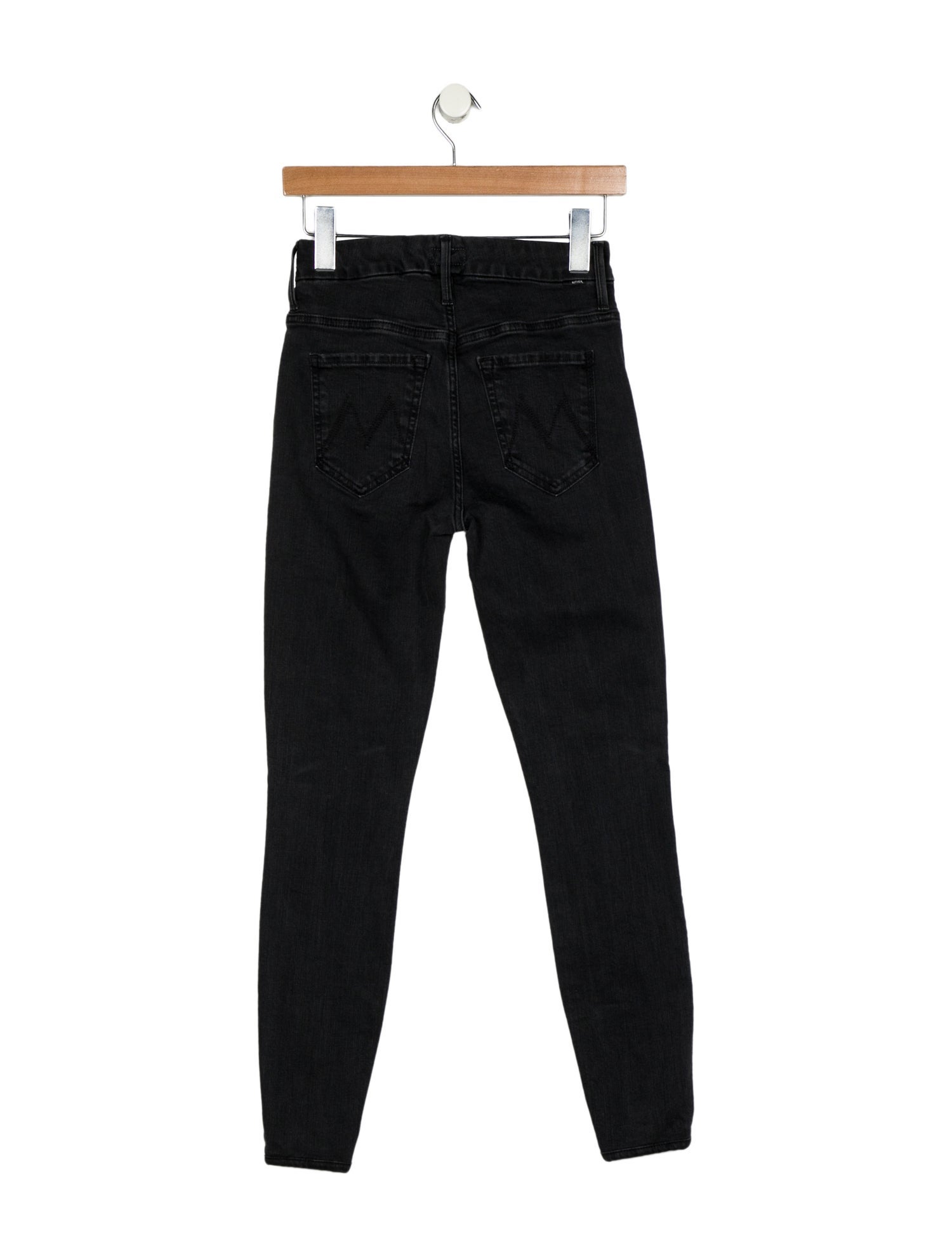 Mother Mid-Rise Skinny Leg Jeans