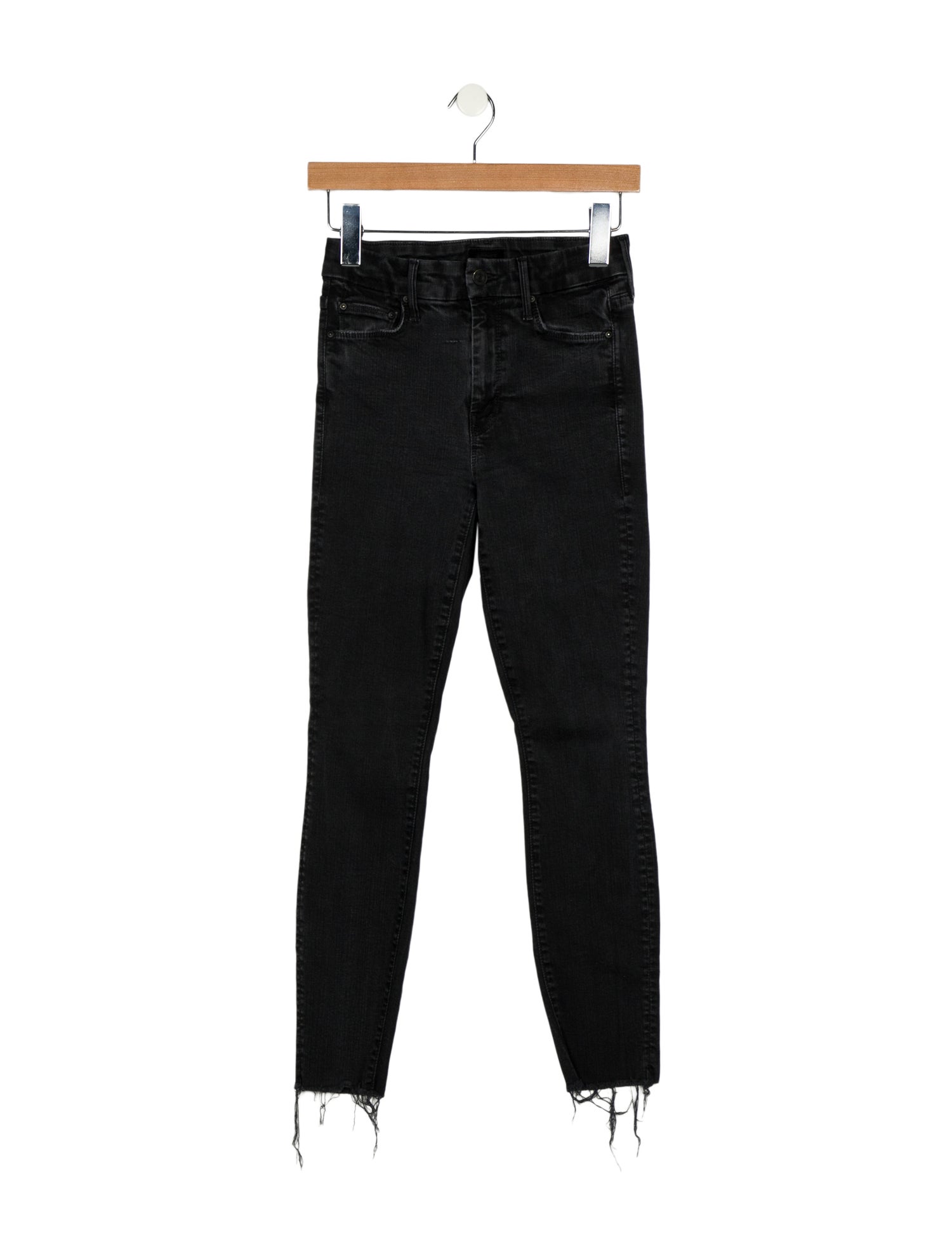 Mother Mid-Rise Skinny Leg Jeans