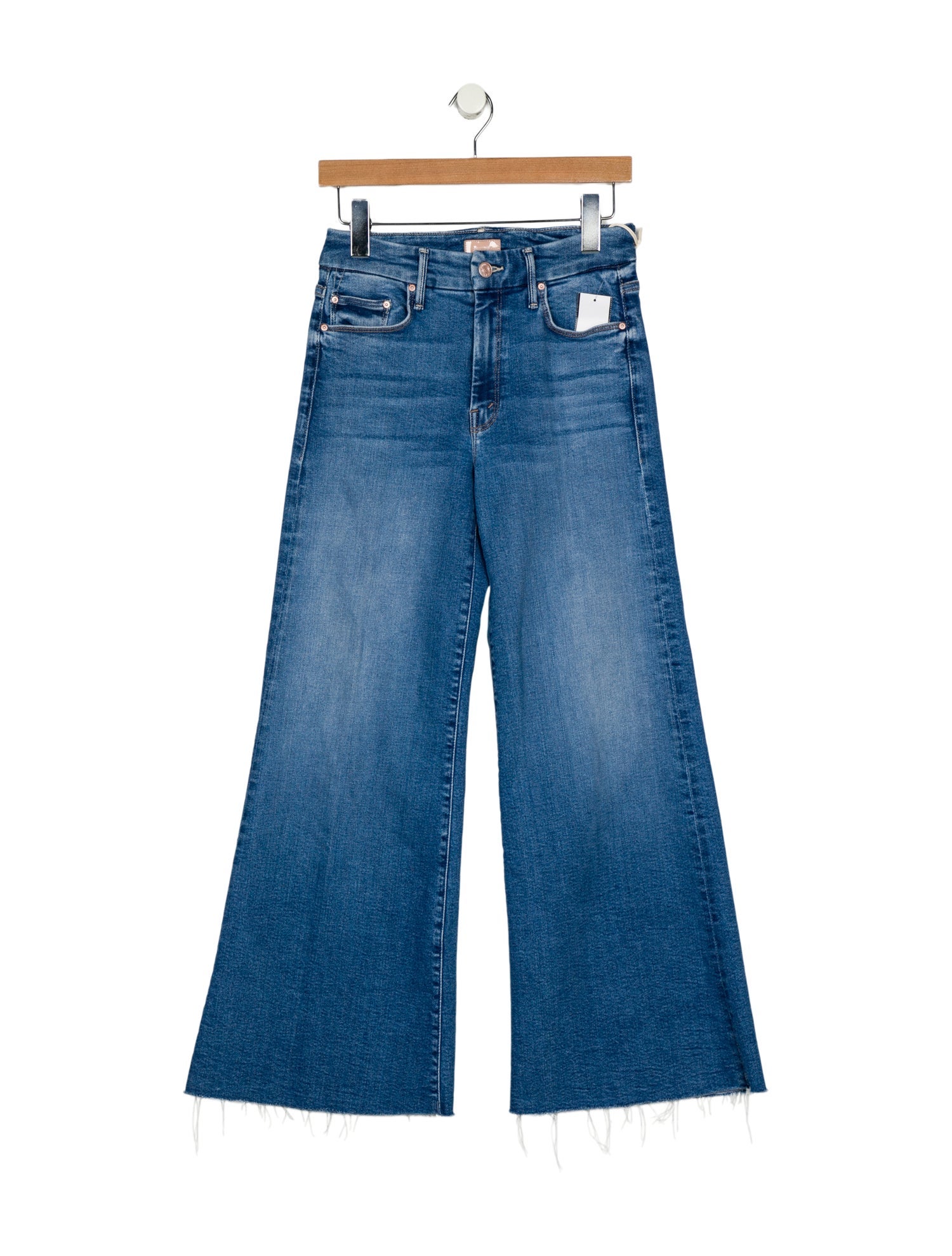 Mother Mid-Rise Wide Leg Jeans w/ Tags