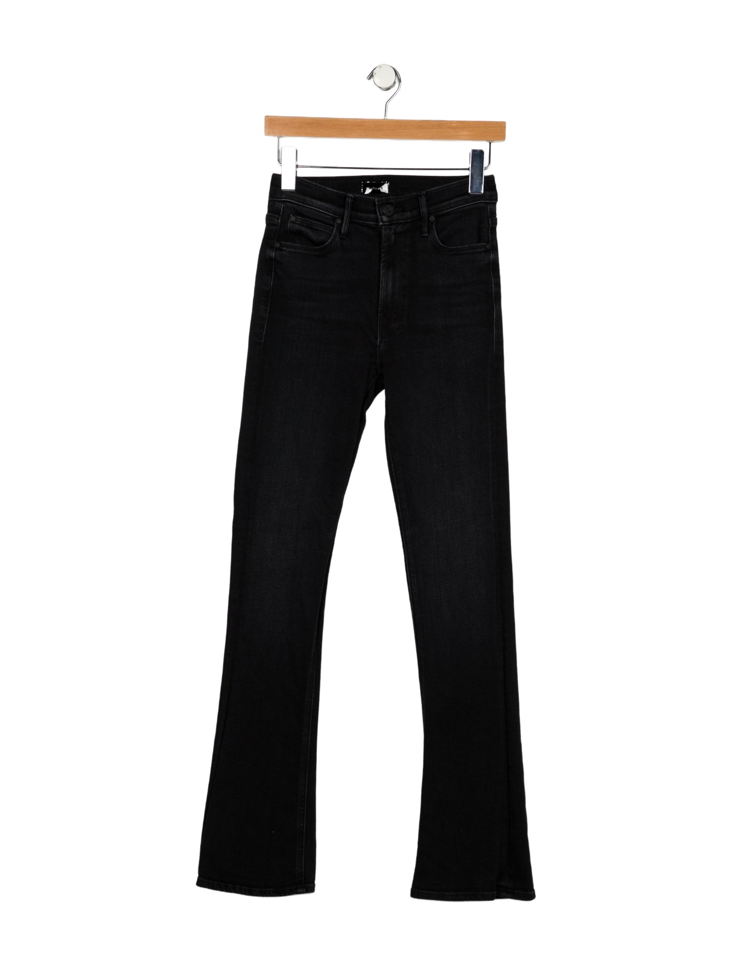Mother Mid-Rise Wide Leg Jeans