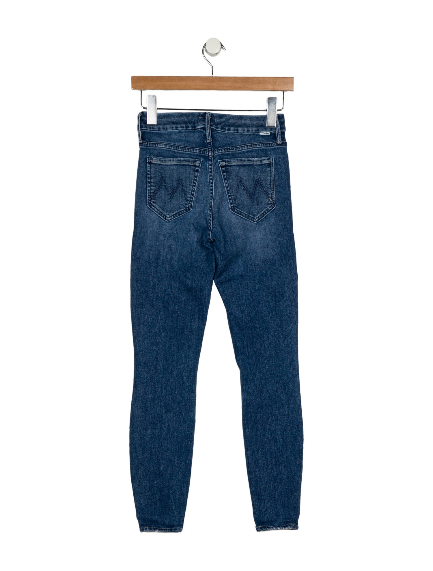 Mother Mid-Rise Skinny Leg Jeans