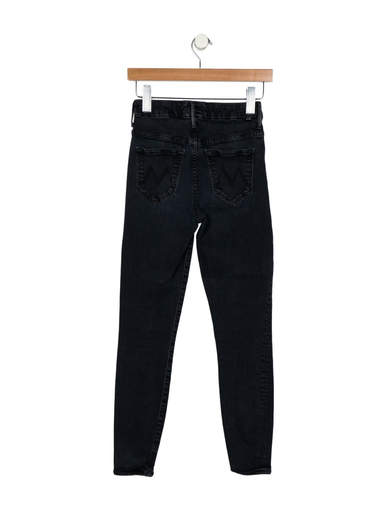 Mother Mid-Rise Skinny Leg Jeans