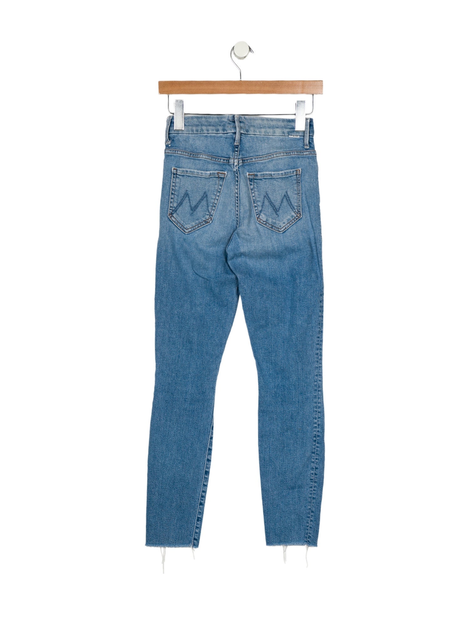 Mother Mid-Rise Skinny Leg Jeans