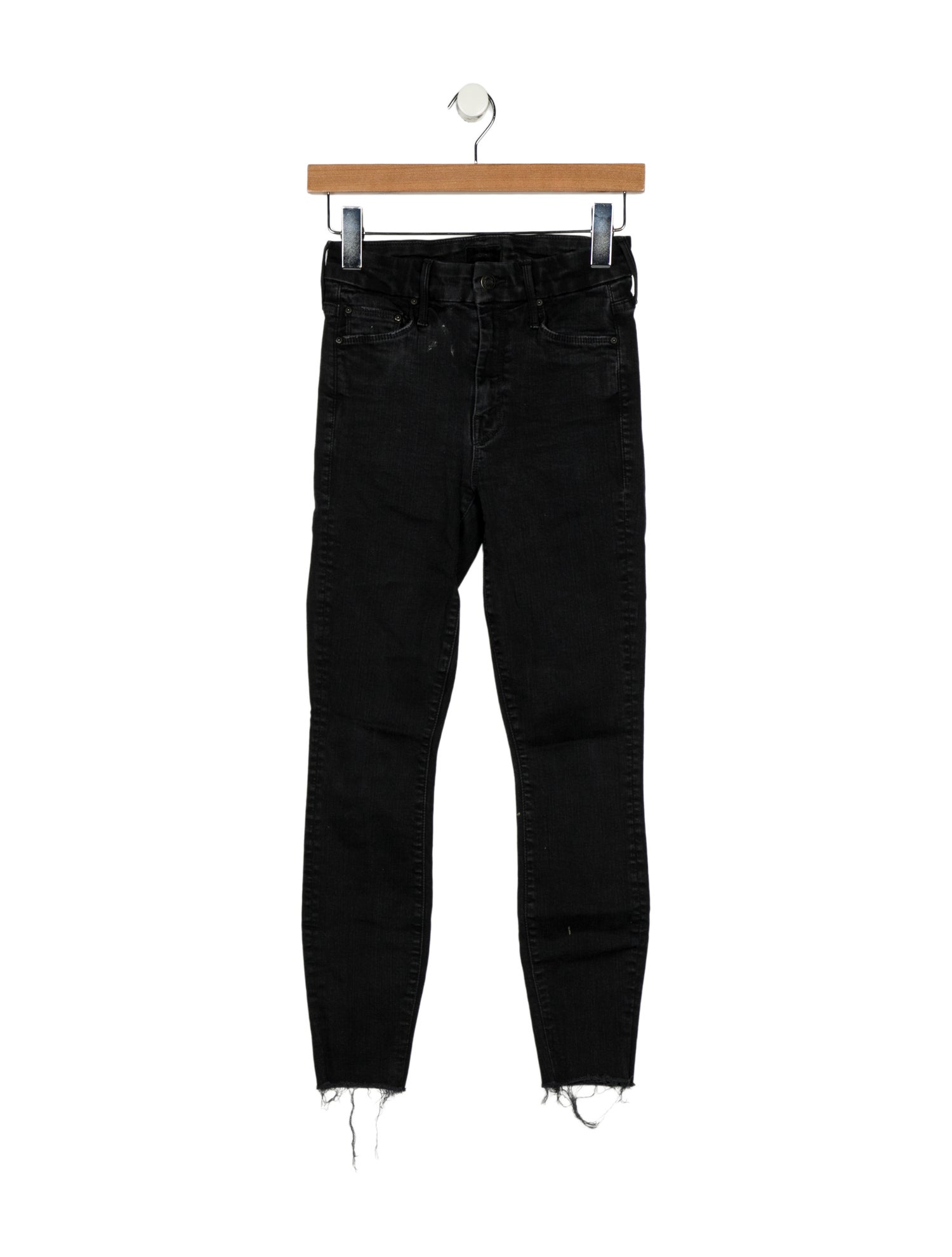 Mother Mid-Rise Skinny Leg Jeans