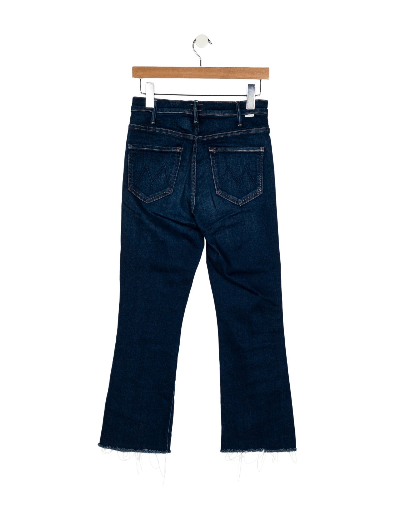 Mother Mid-Rise Straight Leg Jeans