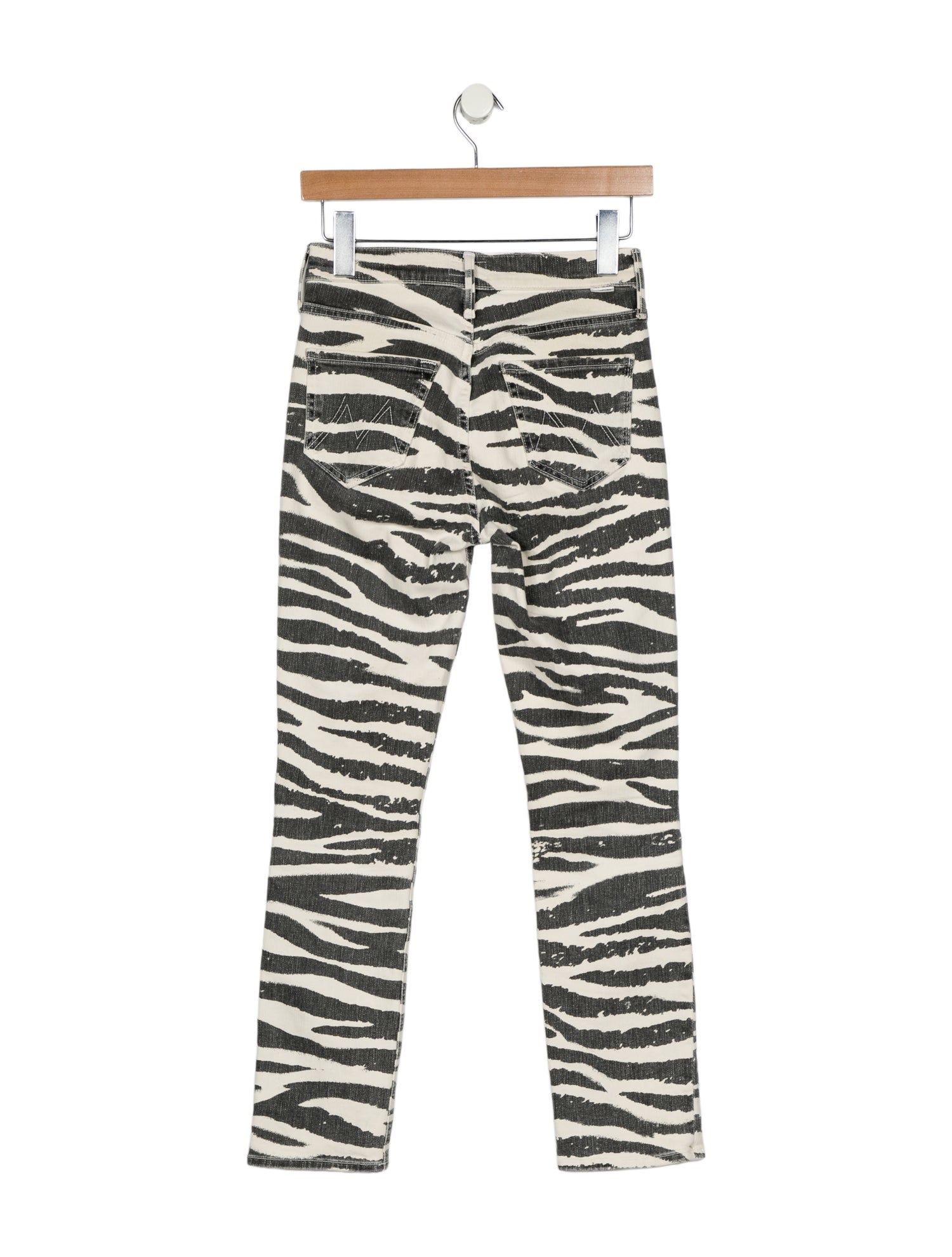 Mother Mid-Rise Straight Leg Jeans