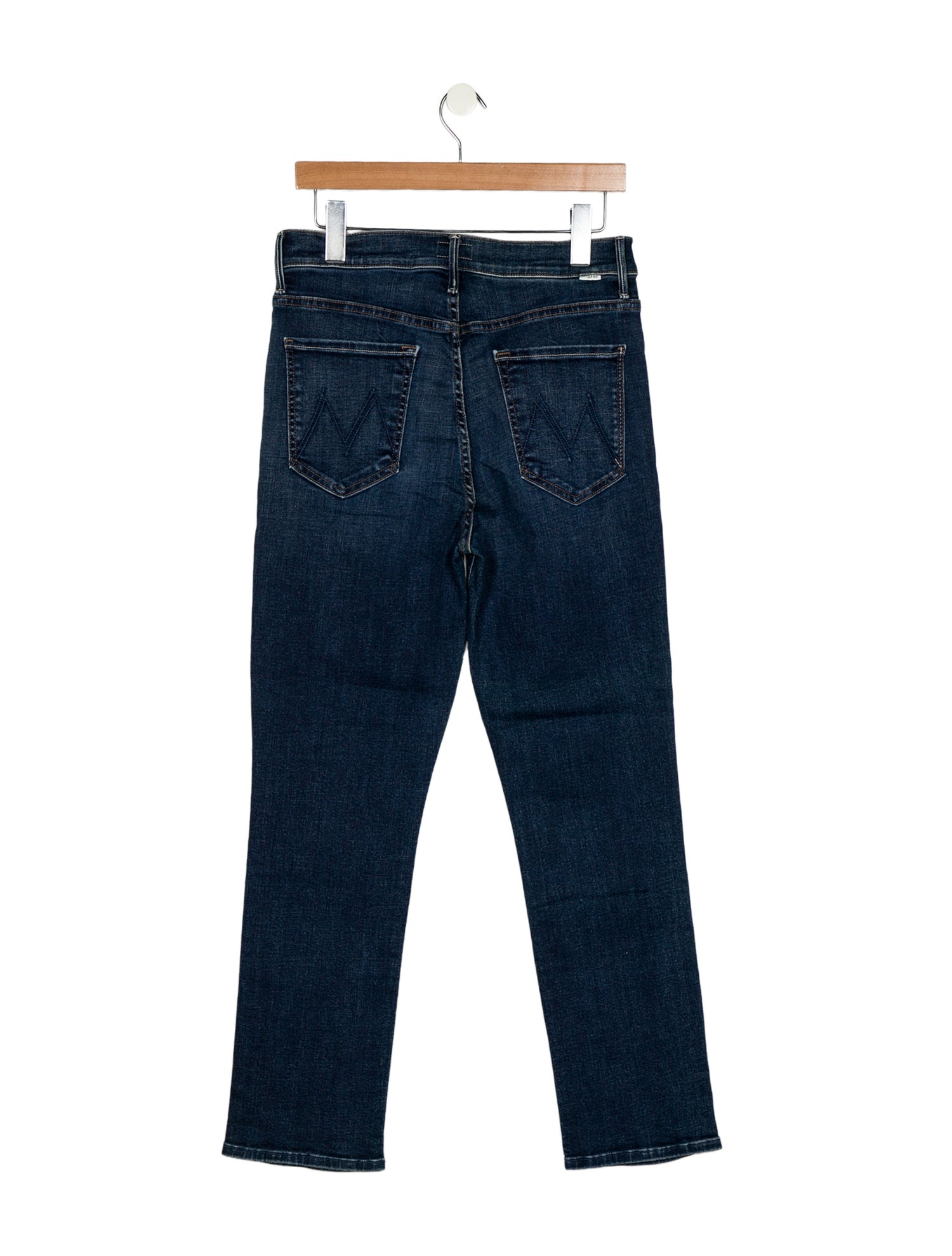 Mother High-Rise Straight Leg Jeans