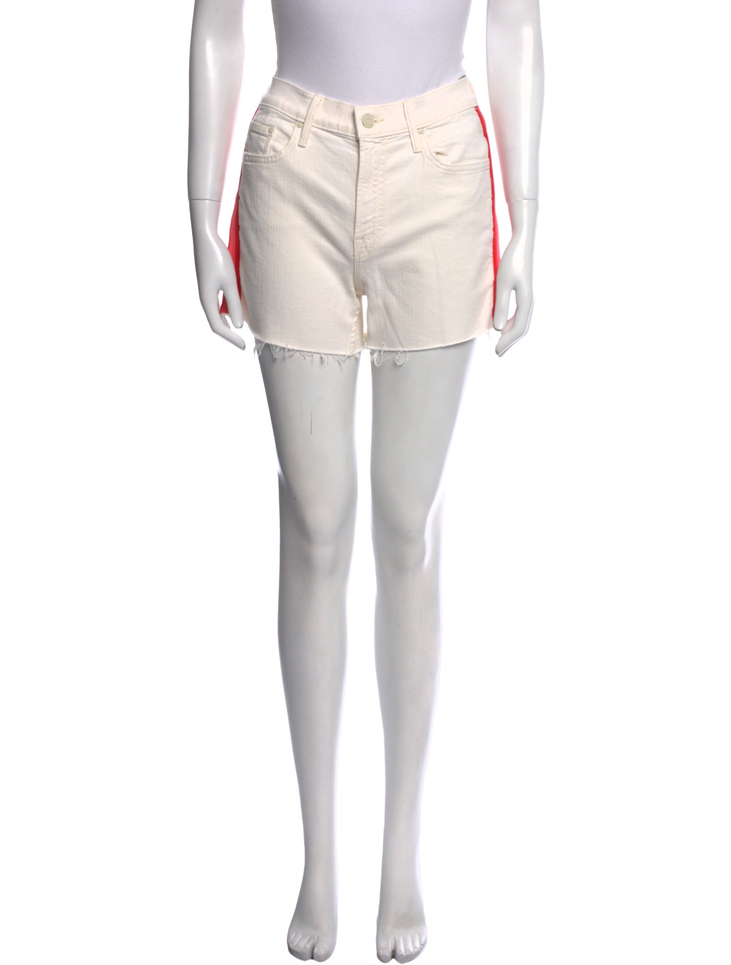 Mother Colorblock Pattern Mini Shorts w/ Tags