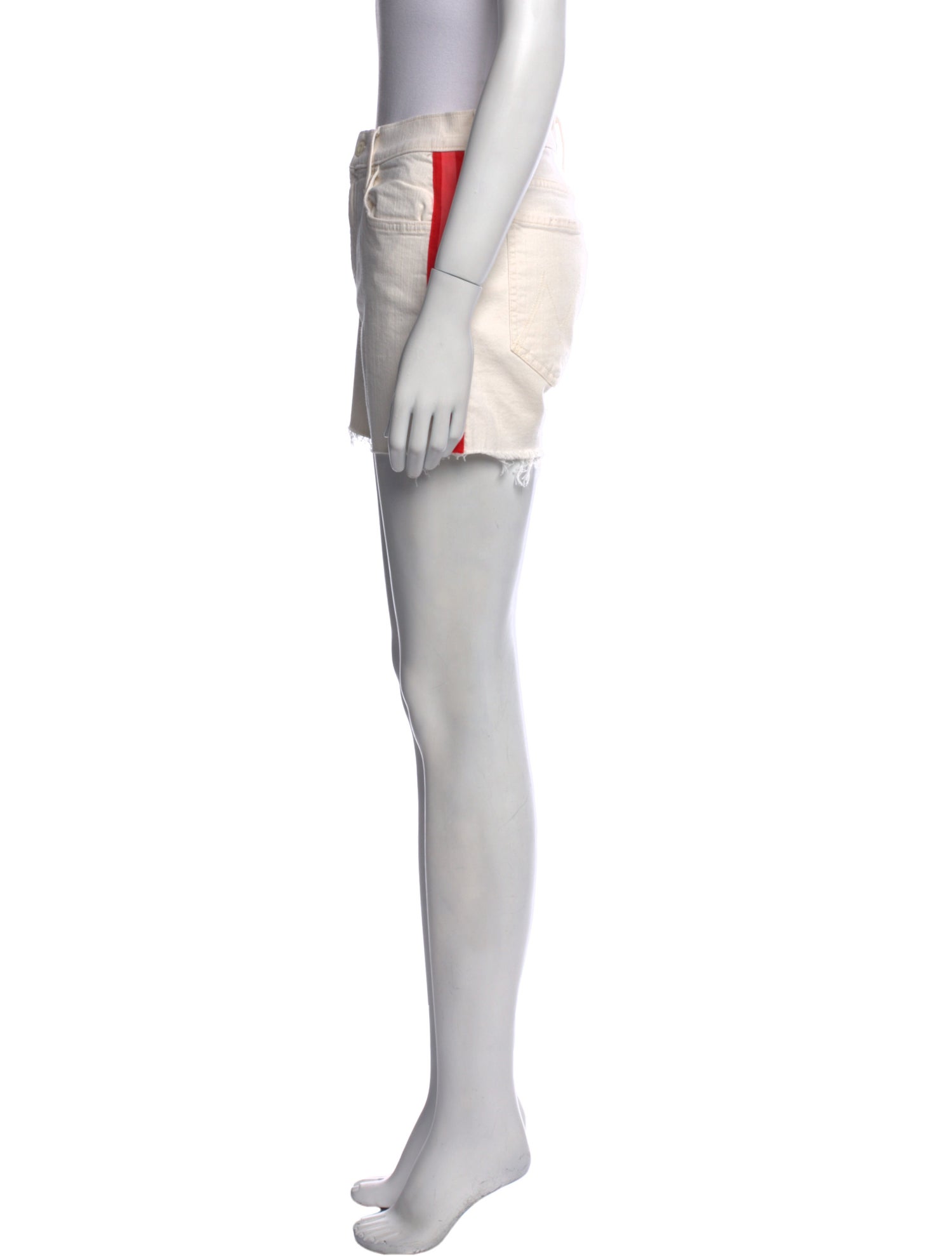 Mother Colorblock Pattern Mini Shorts w/ Tags