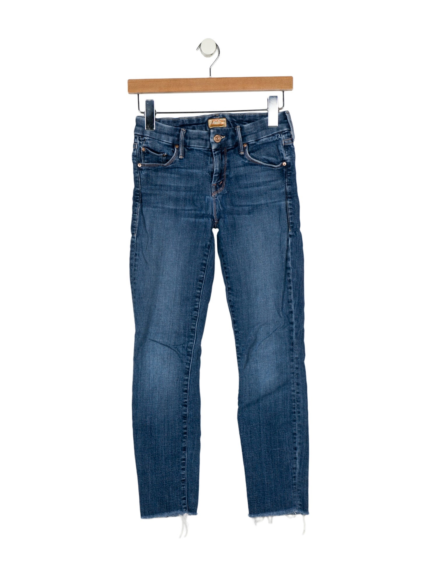 Mother Low-Rise Skinny Leg Jeans