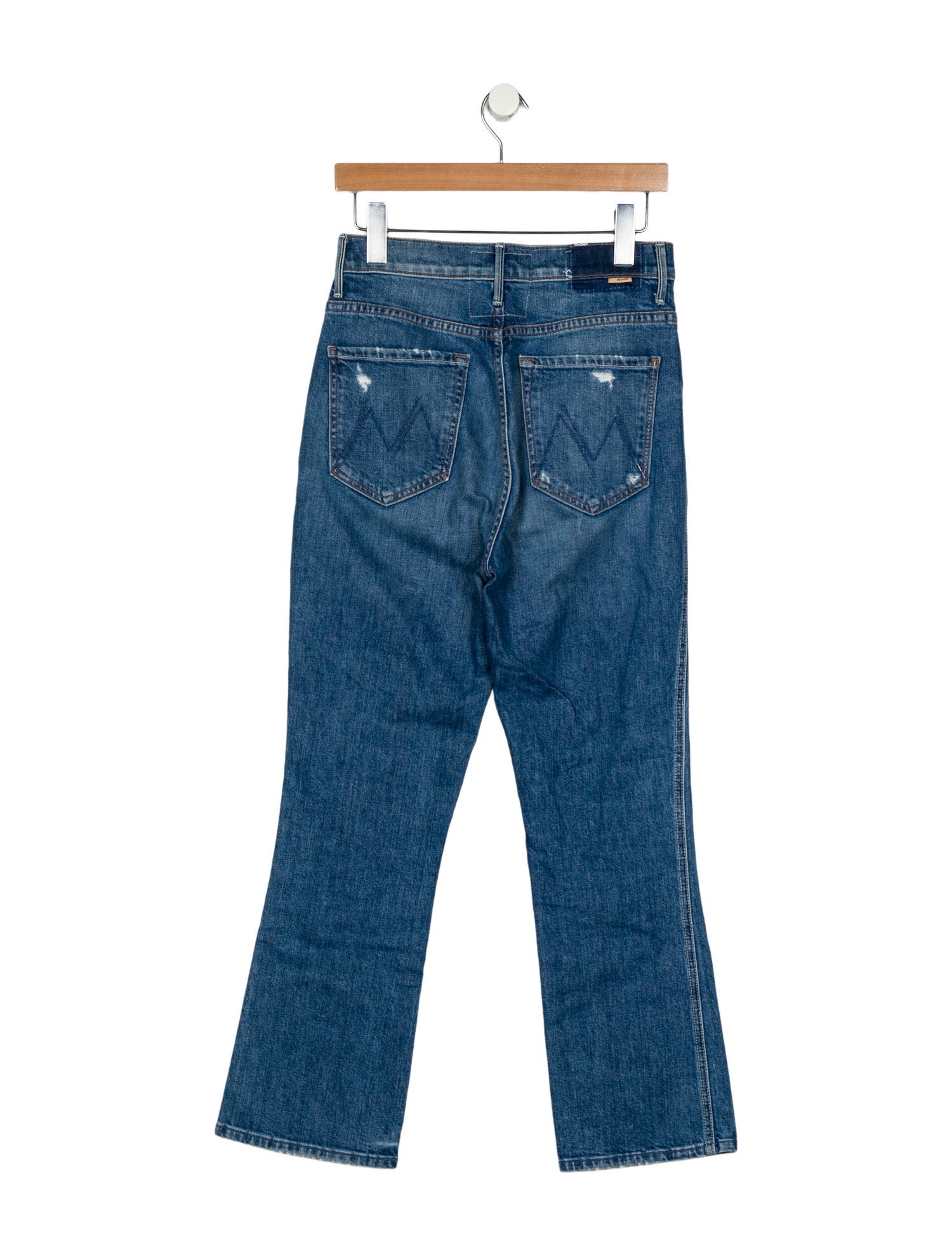 Mother High-Rise Straight Leg Jeans
