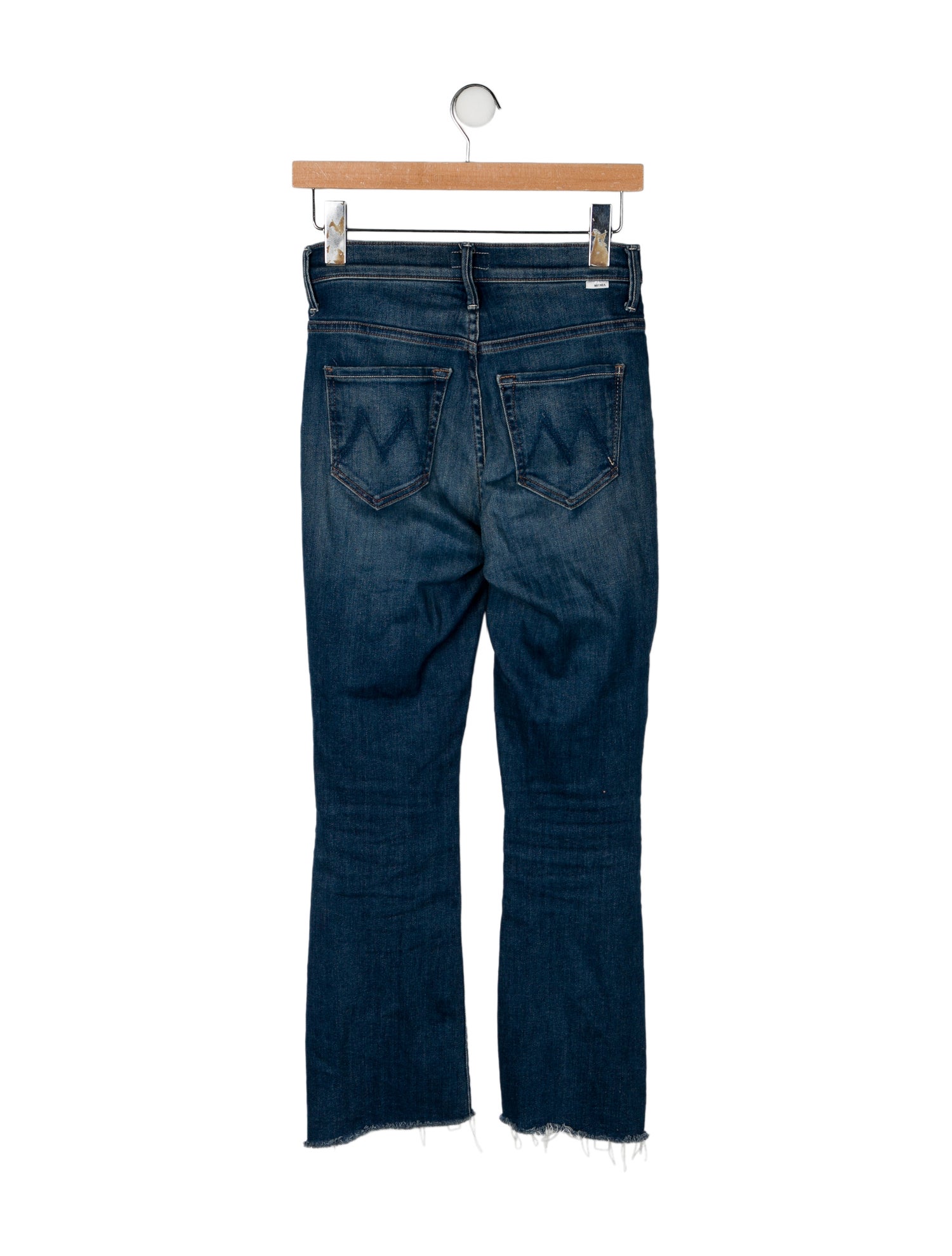 Mother Mid-Rise Straight Leg Jeans