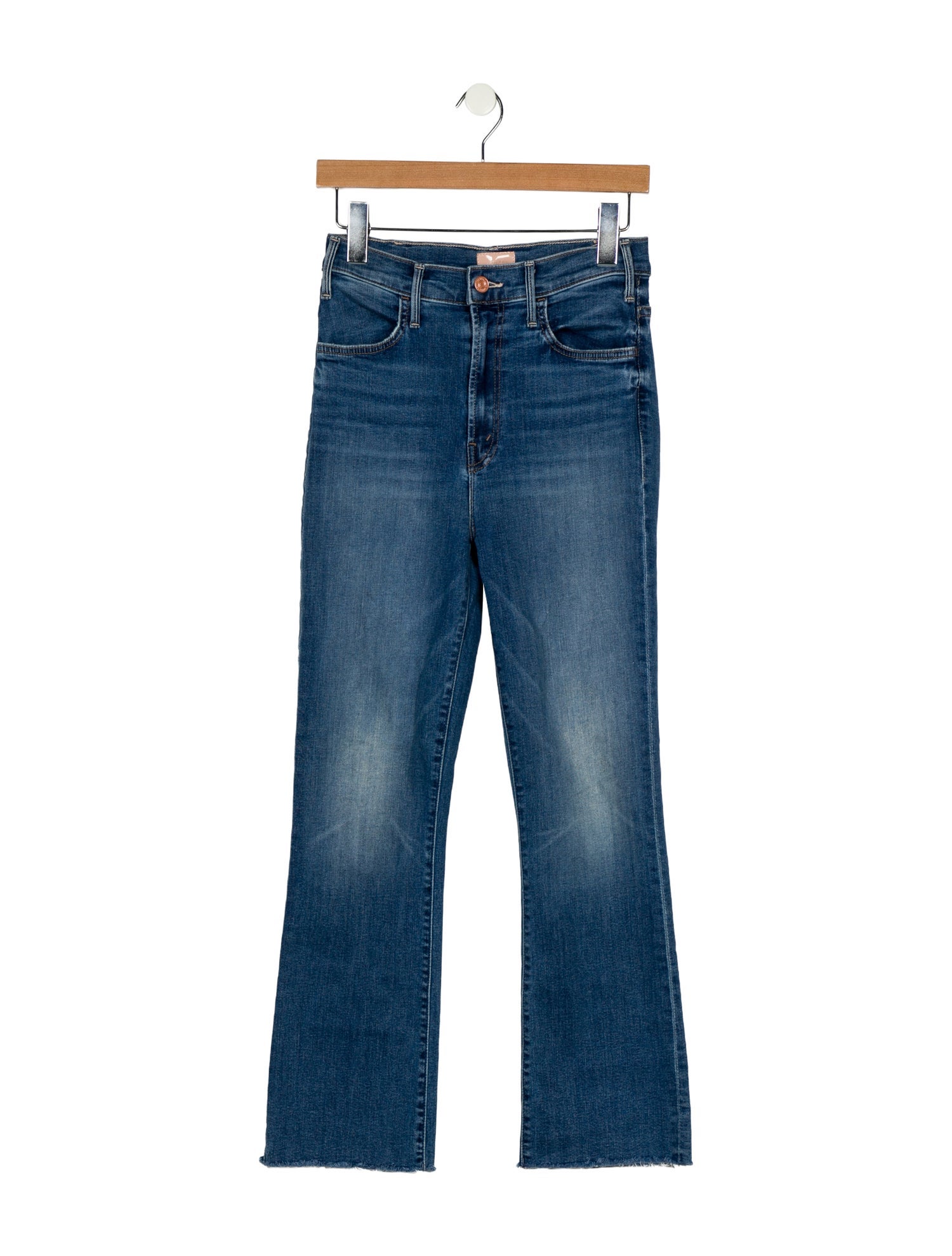 Mother High-Rise Straight Leg Jeans