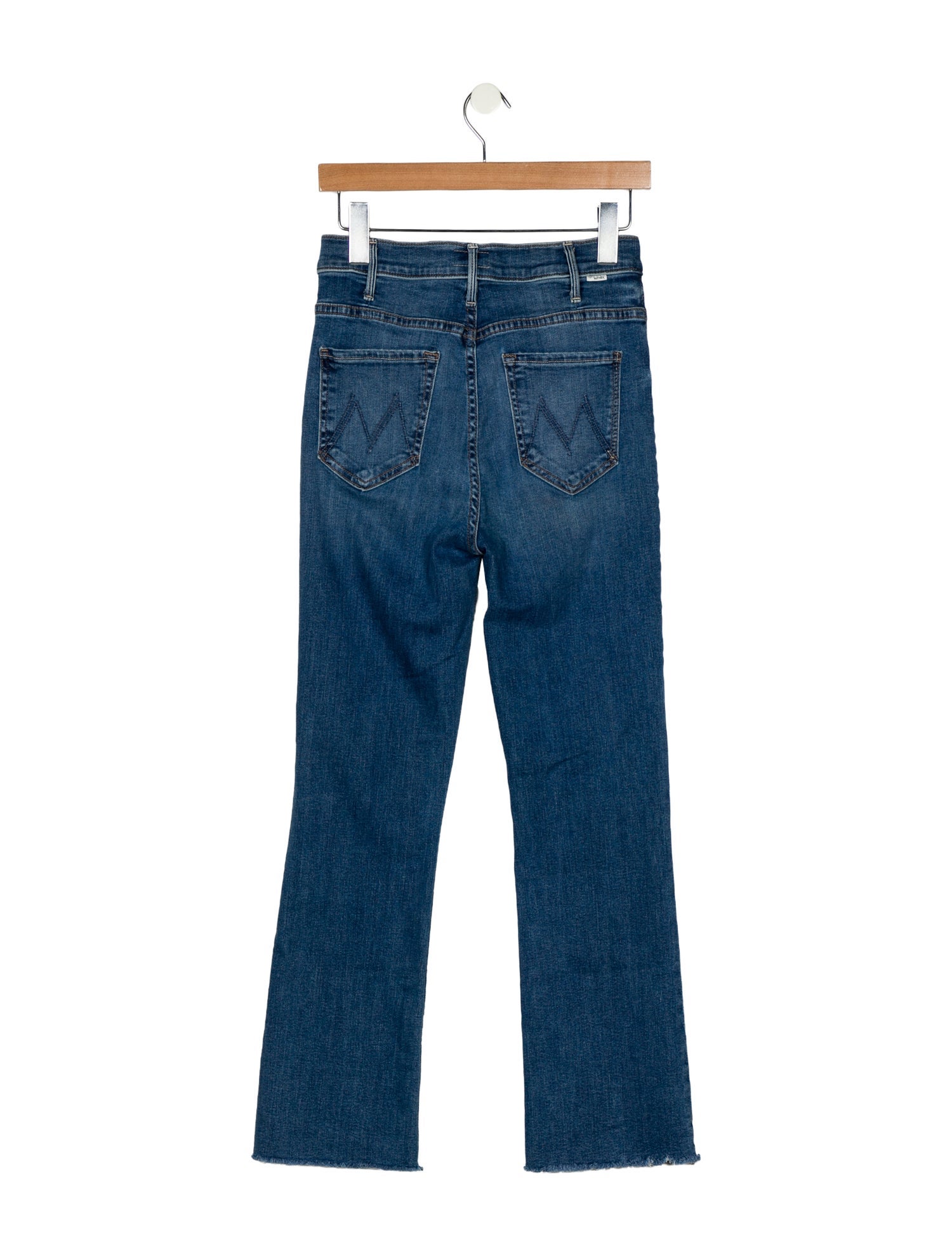 Mother High-Rise Straight Leg Jeans