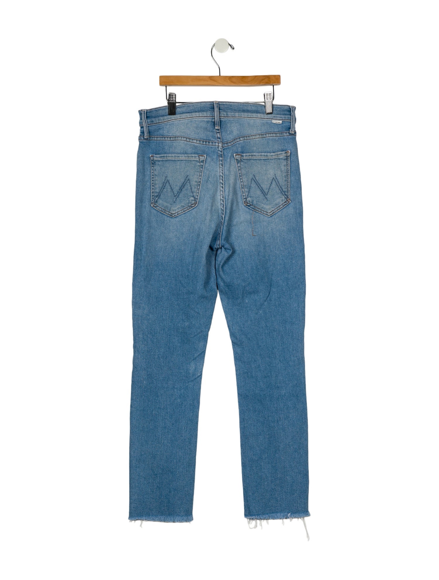 Mother High-Rise Straight Leg Jeans