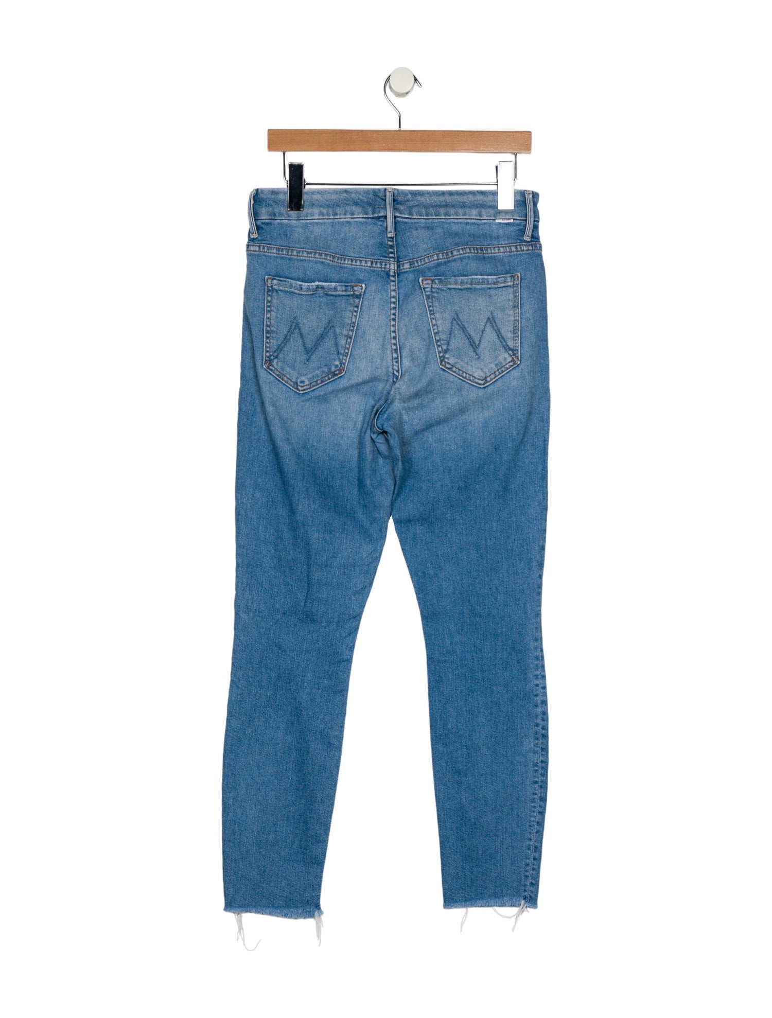 Mother High-Rise Straight Leg Jeans