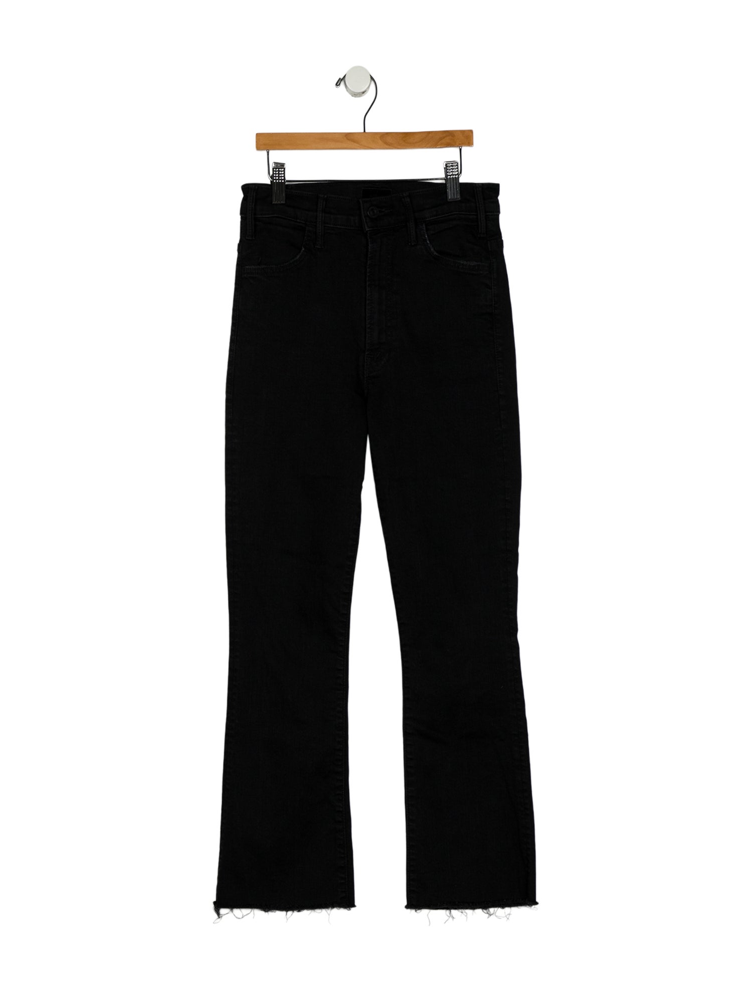 Mother Mid-Rise Straight Leg Jeans