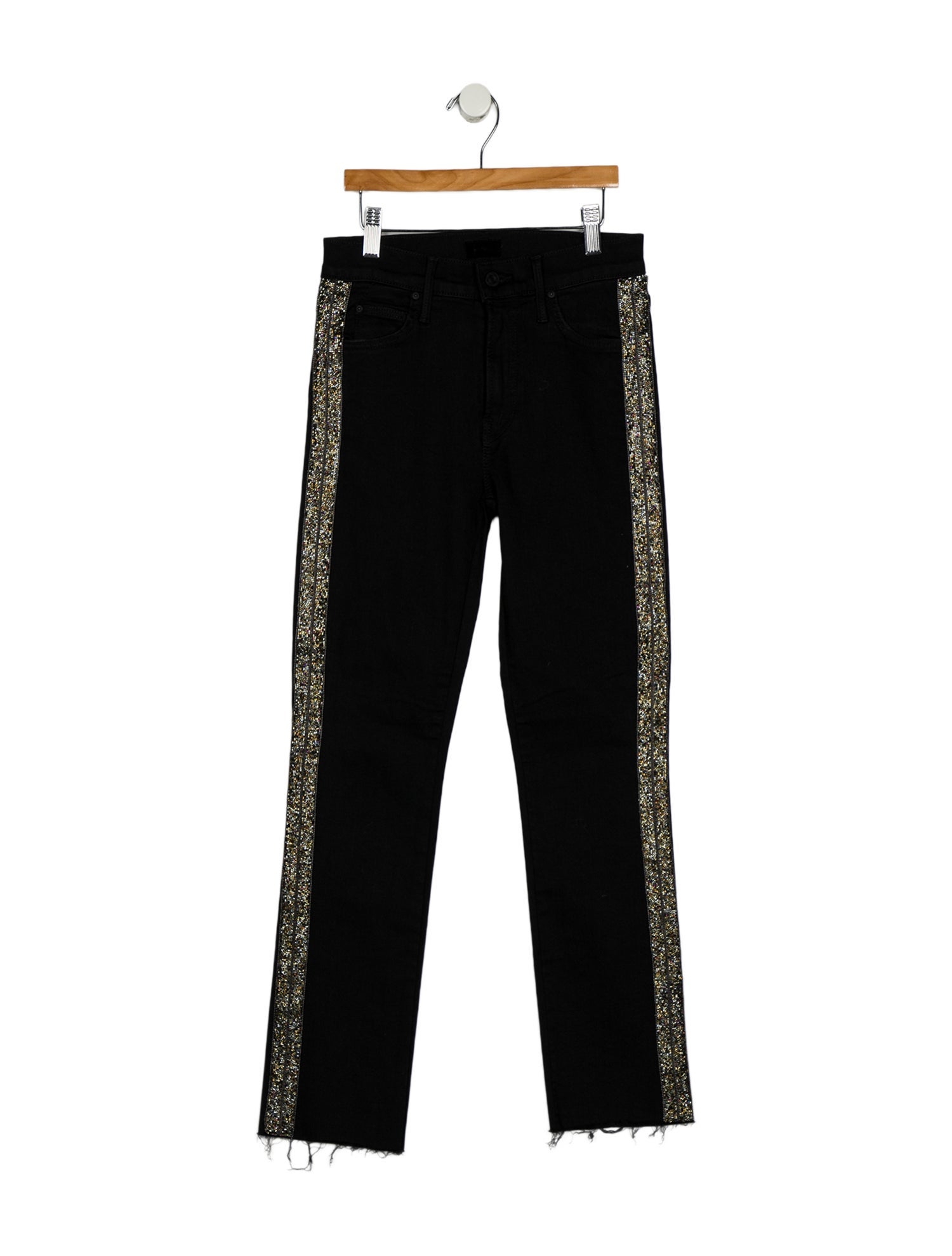 Mother Mid-Rise Straight Leg Jeans w/ Tags