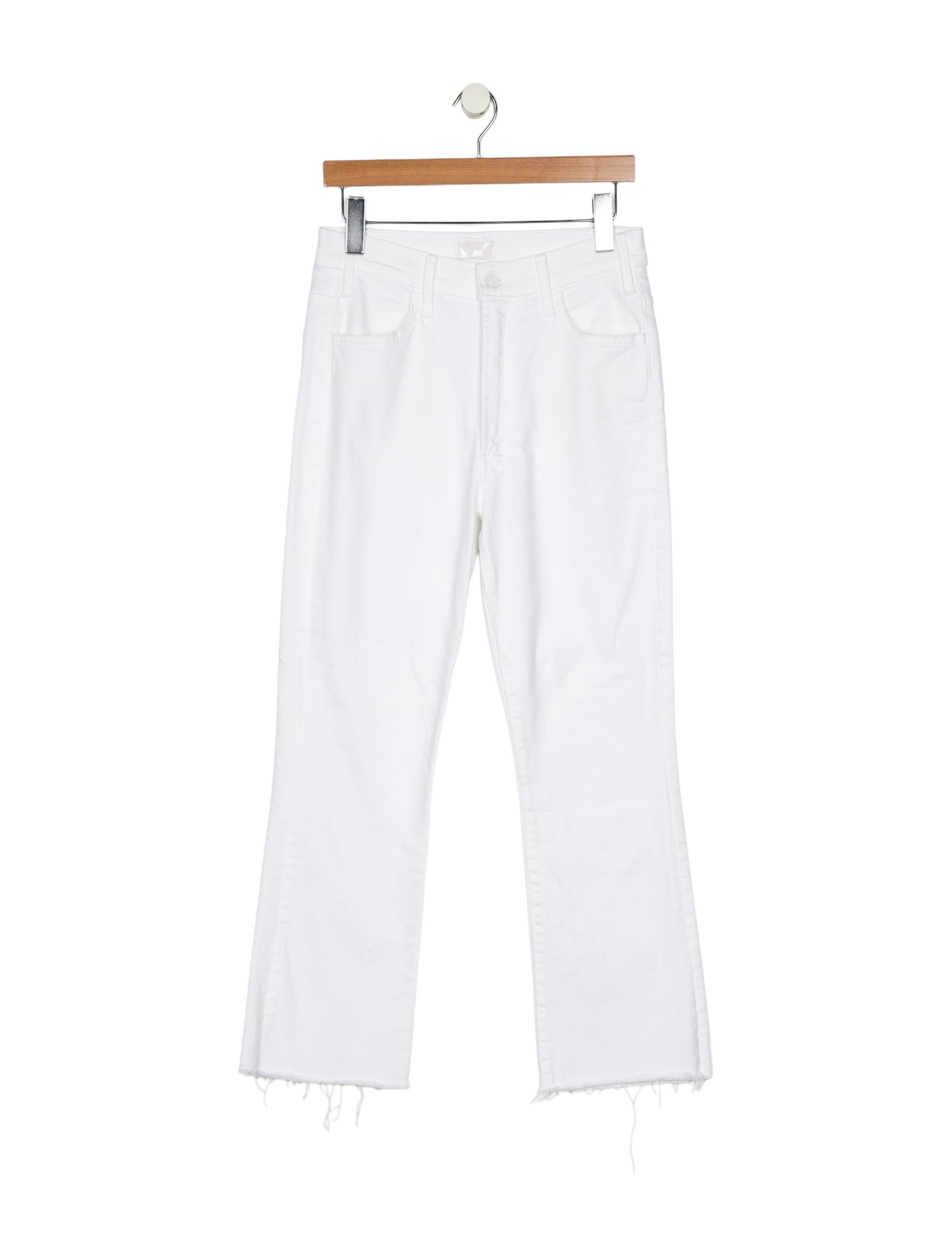 Mother Mid-Rise Straight Leg Jeans